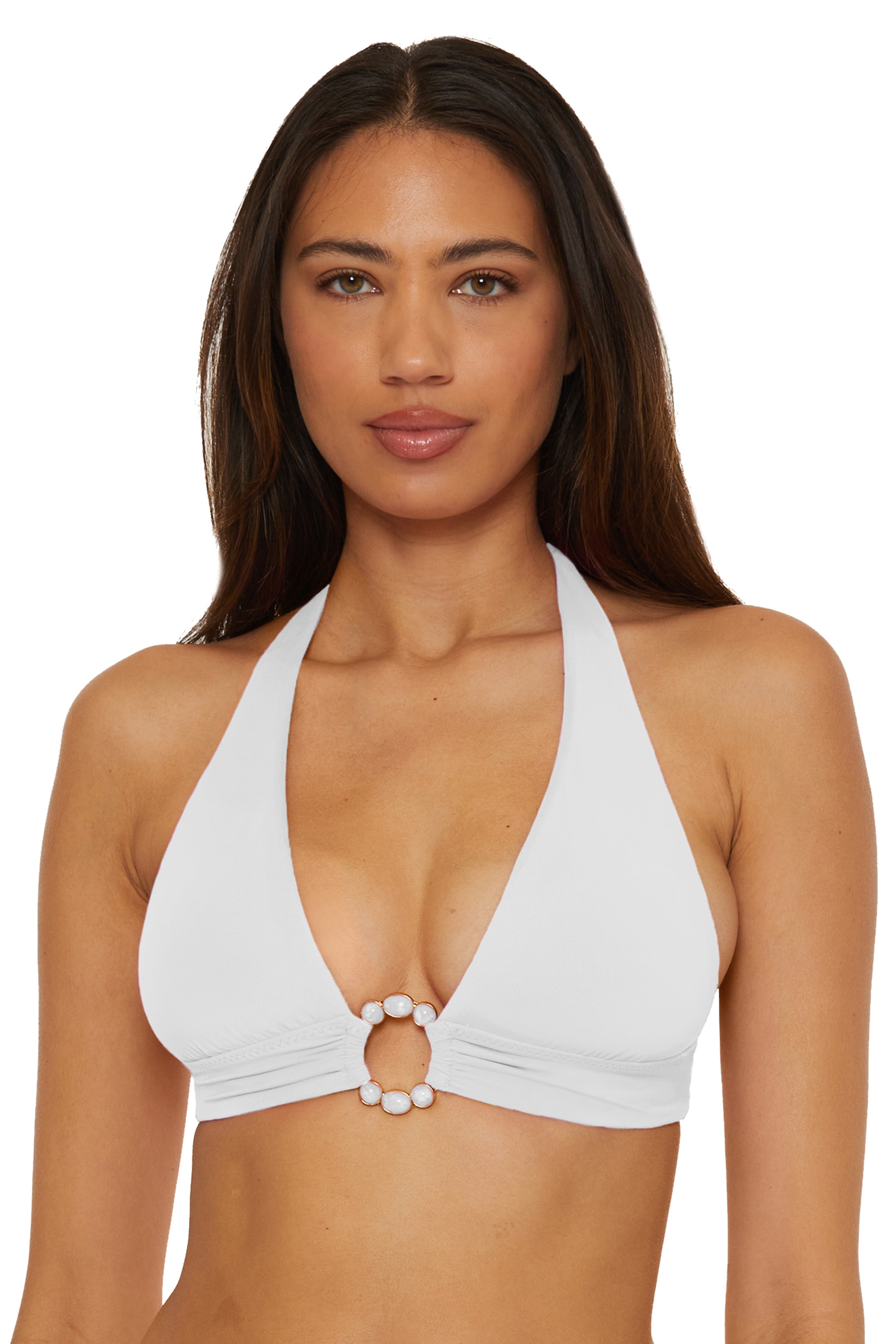 Marble Canyon Ring Halter Bikini Top