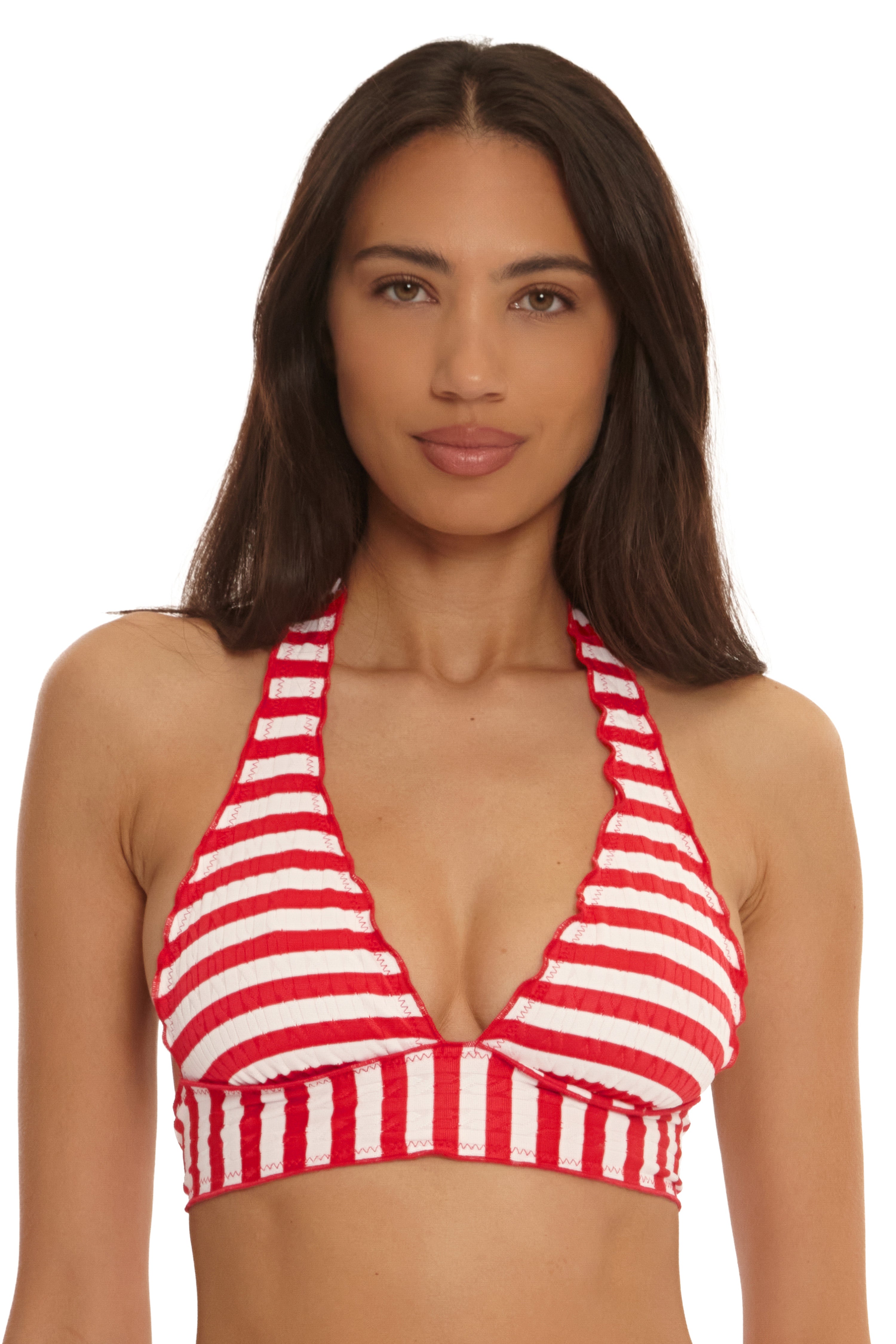 Sail Away Halter Bikini Top