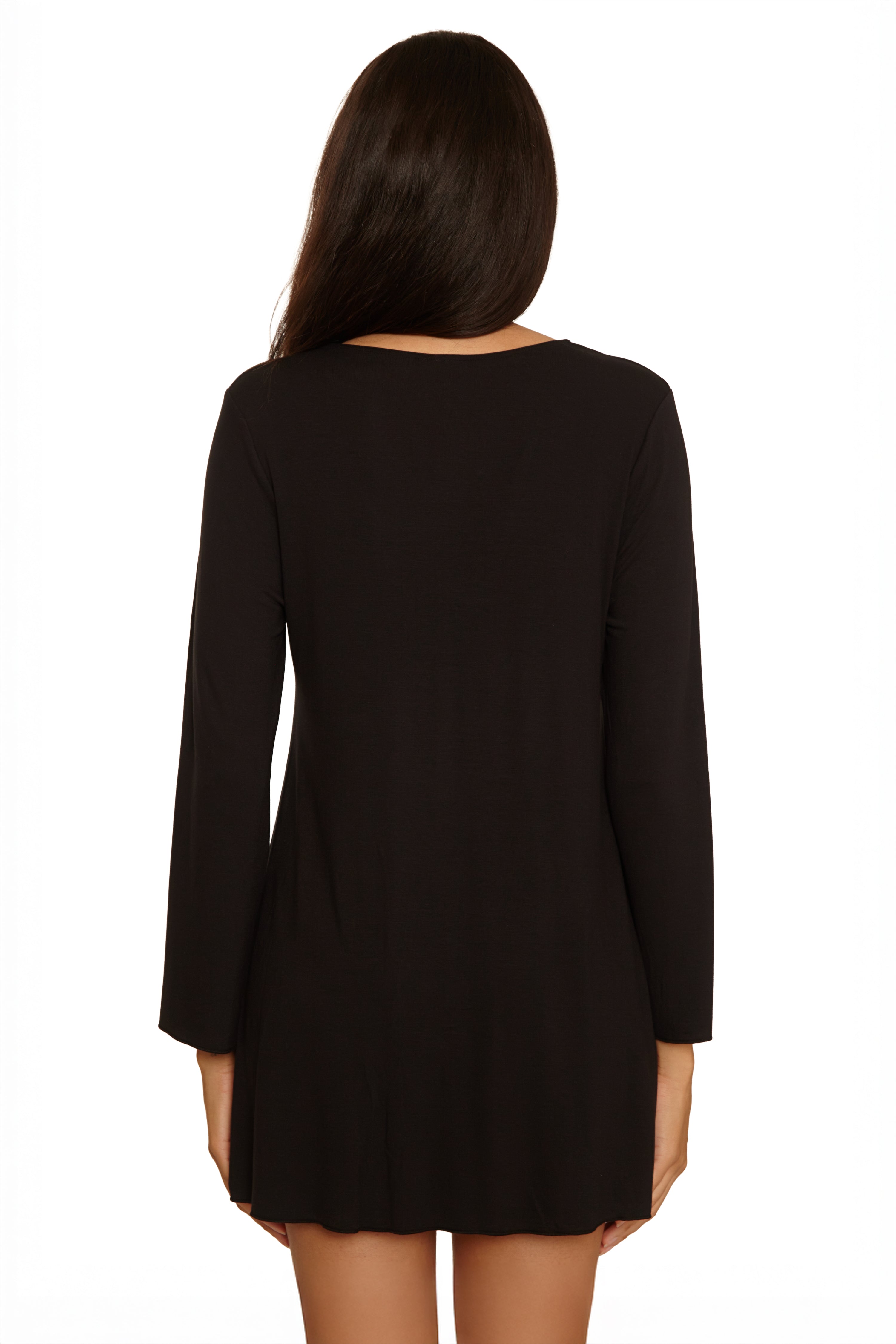 Beach to Bbq Cover-up Tunic - Black