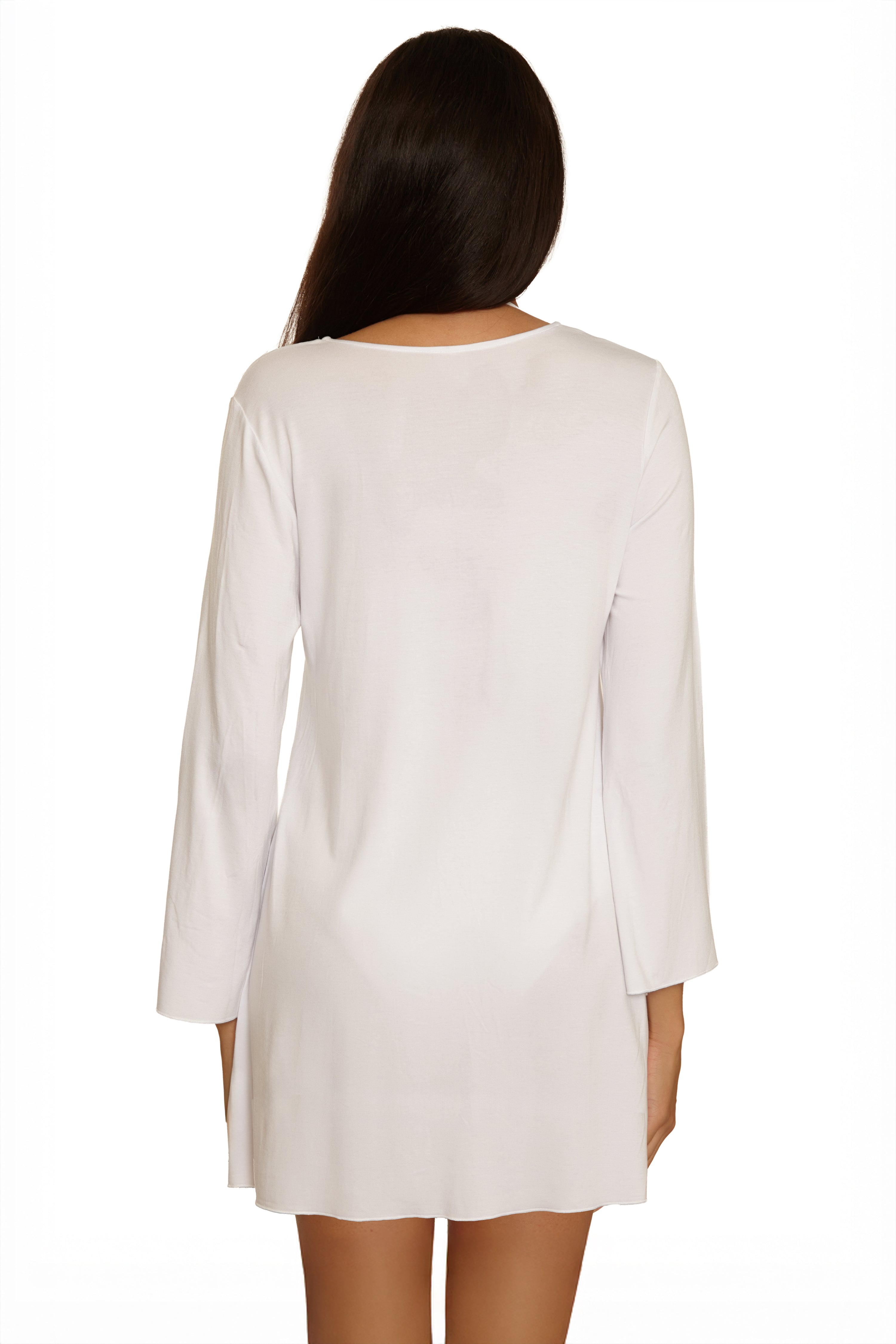 Beach to Bbq Cover-up Tunic - White