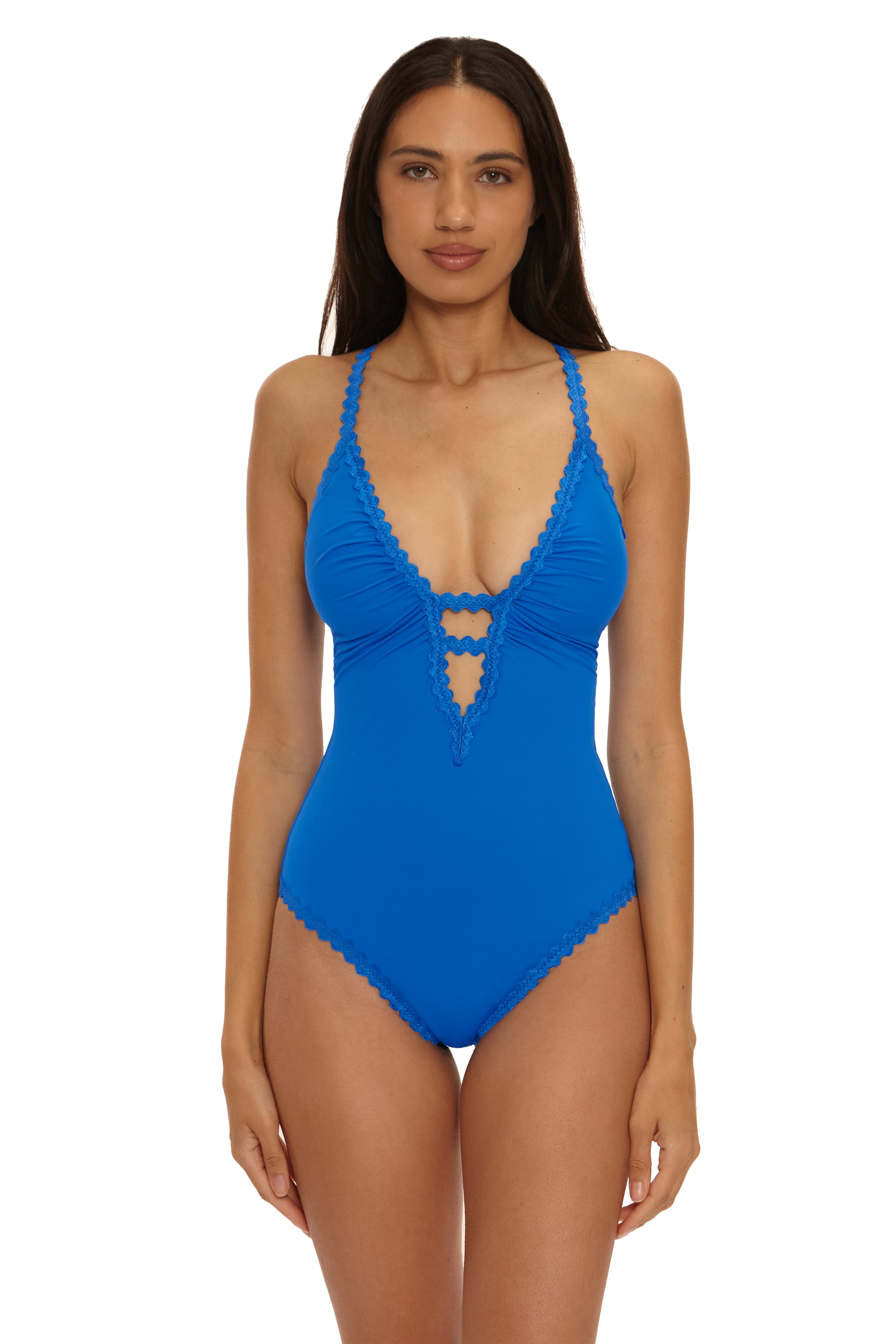 Bella Plunge One Piece Swimsuit