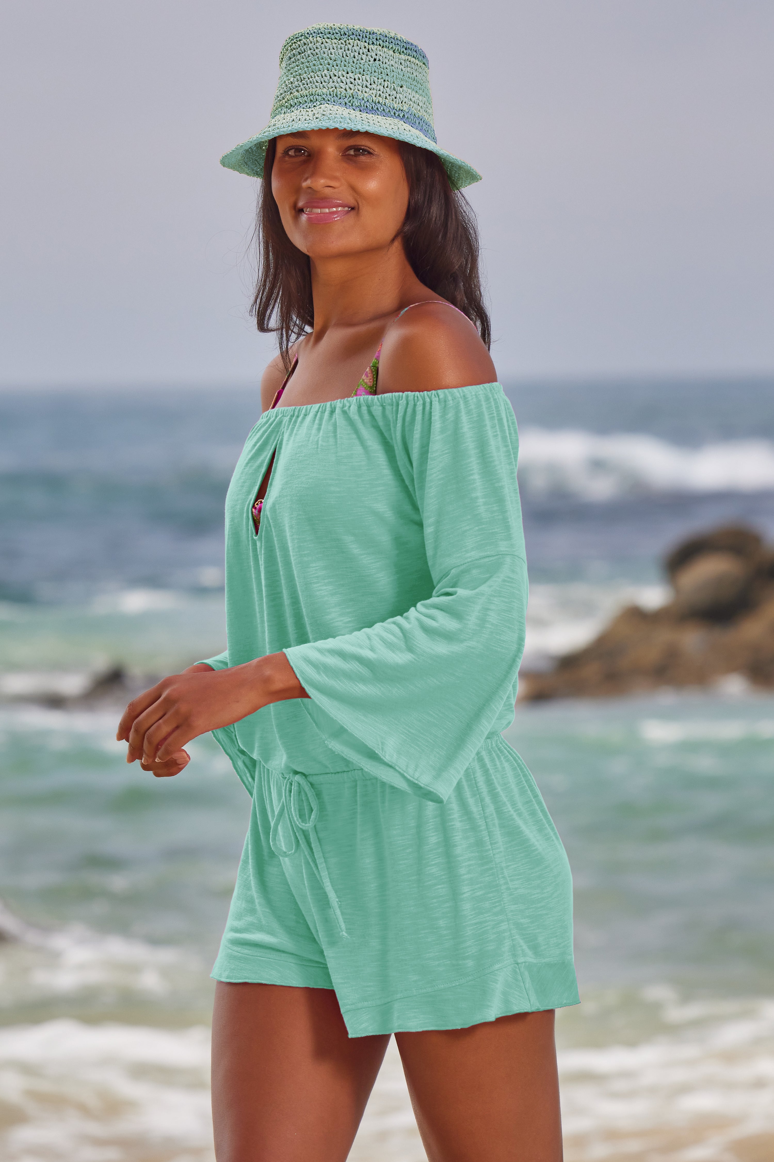 BREEZY BASICS ROMPER