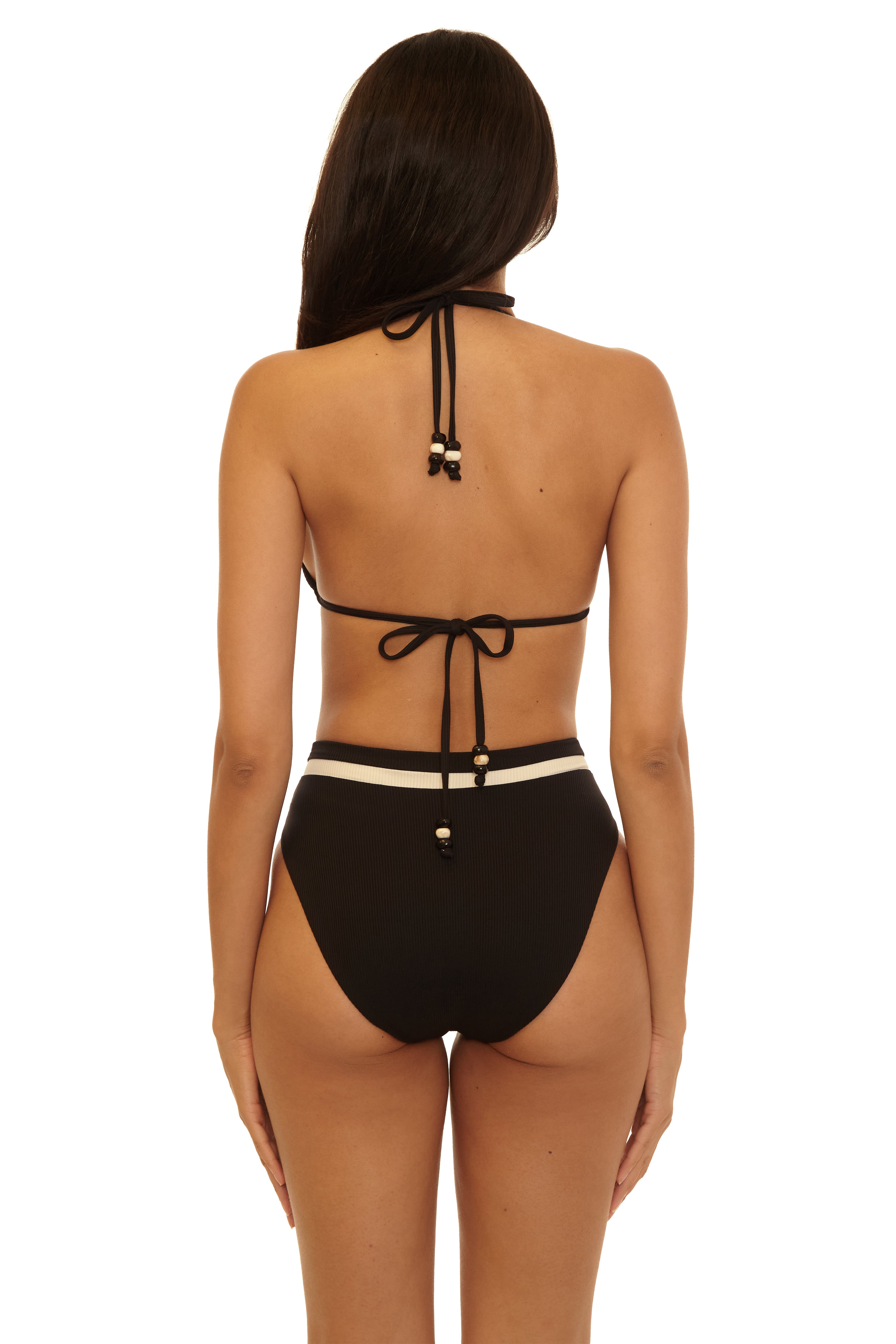 Coast Line High-Waist Bikini Bottom