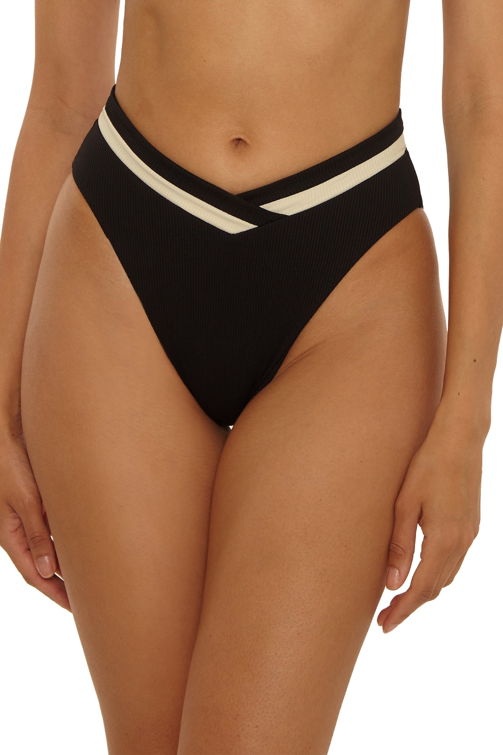 Coast Line High-Waist Bikini Bottom