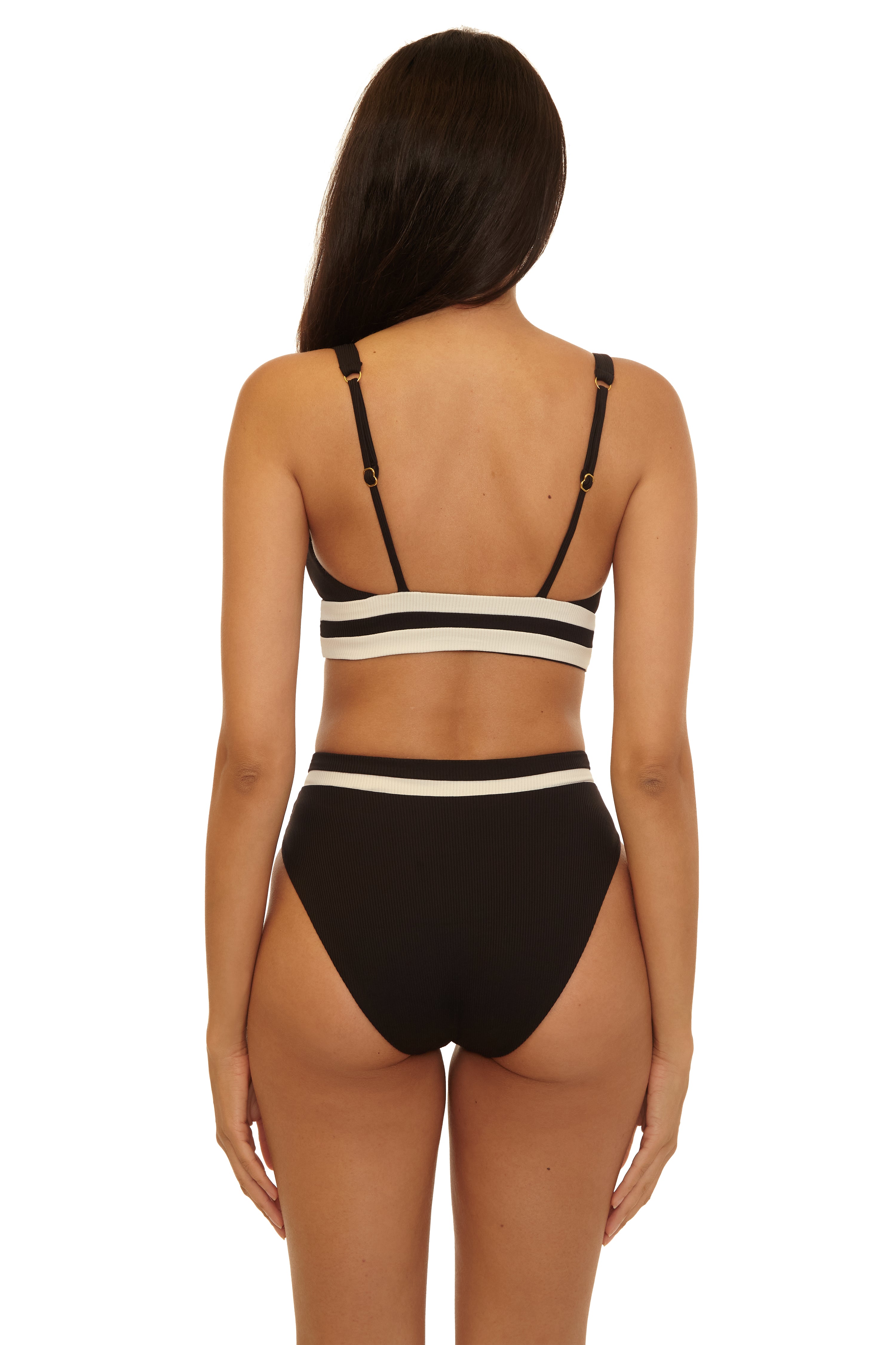 Coast Line High-Waist Bikini Bottom