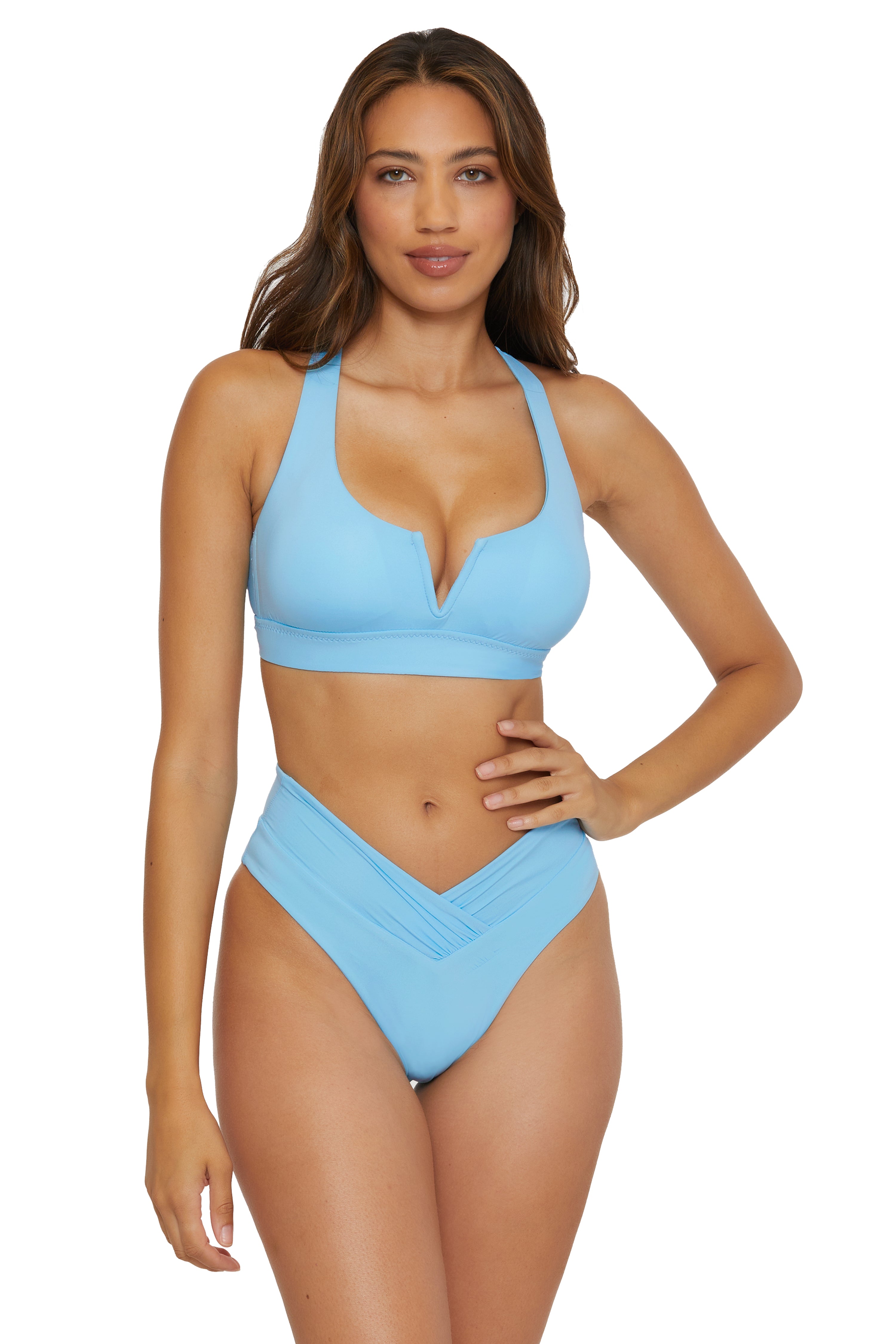 COLOR CODE V-CUT TOP