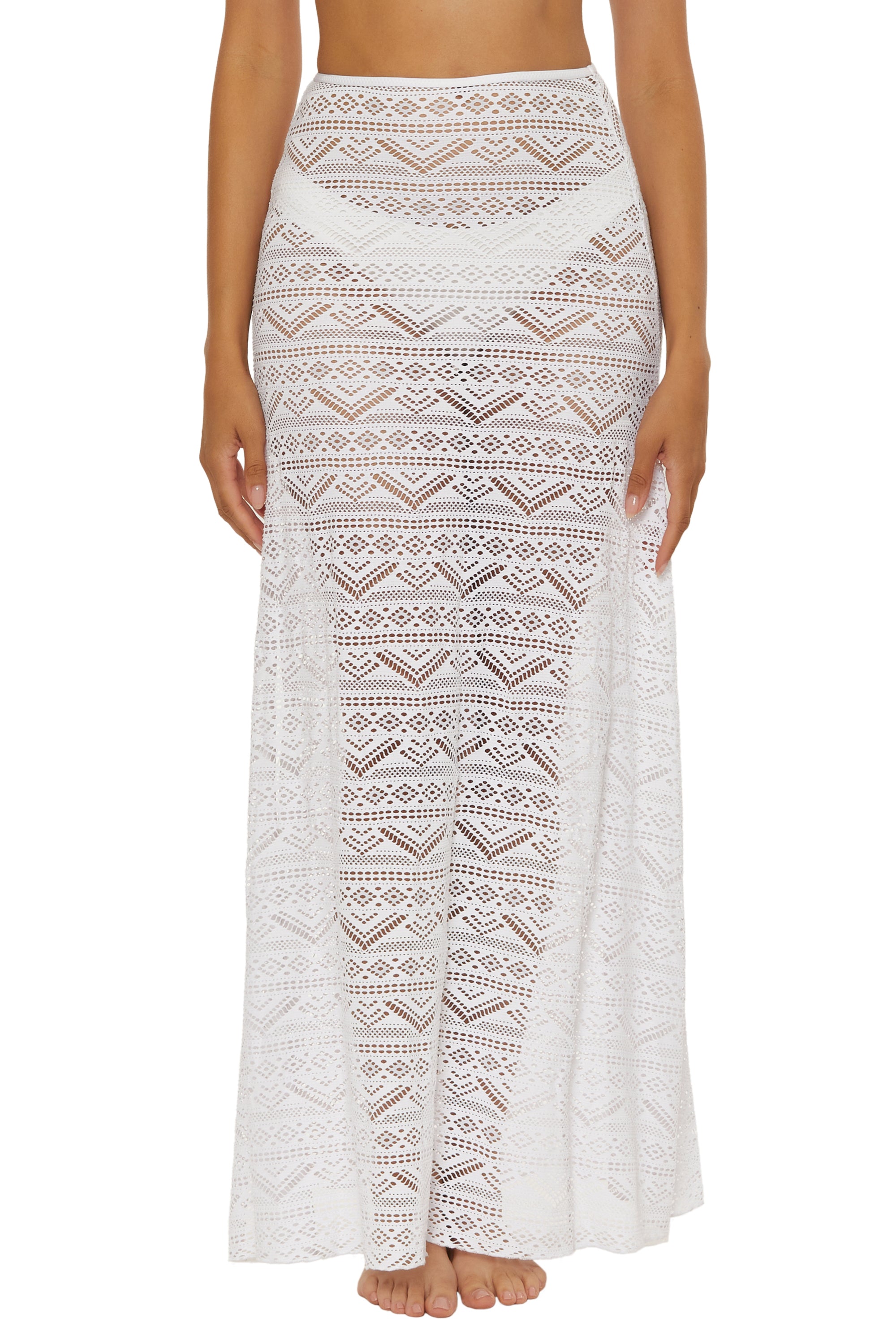 COLOR PLAY MAXI SKIRT