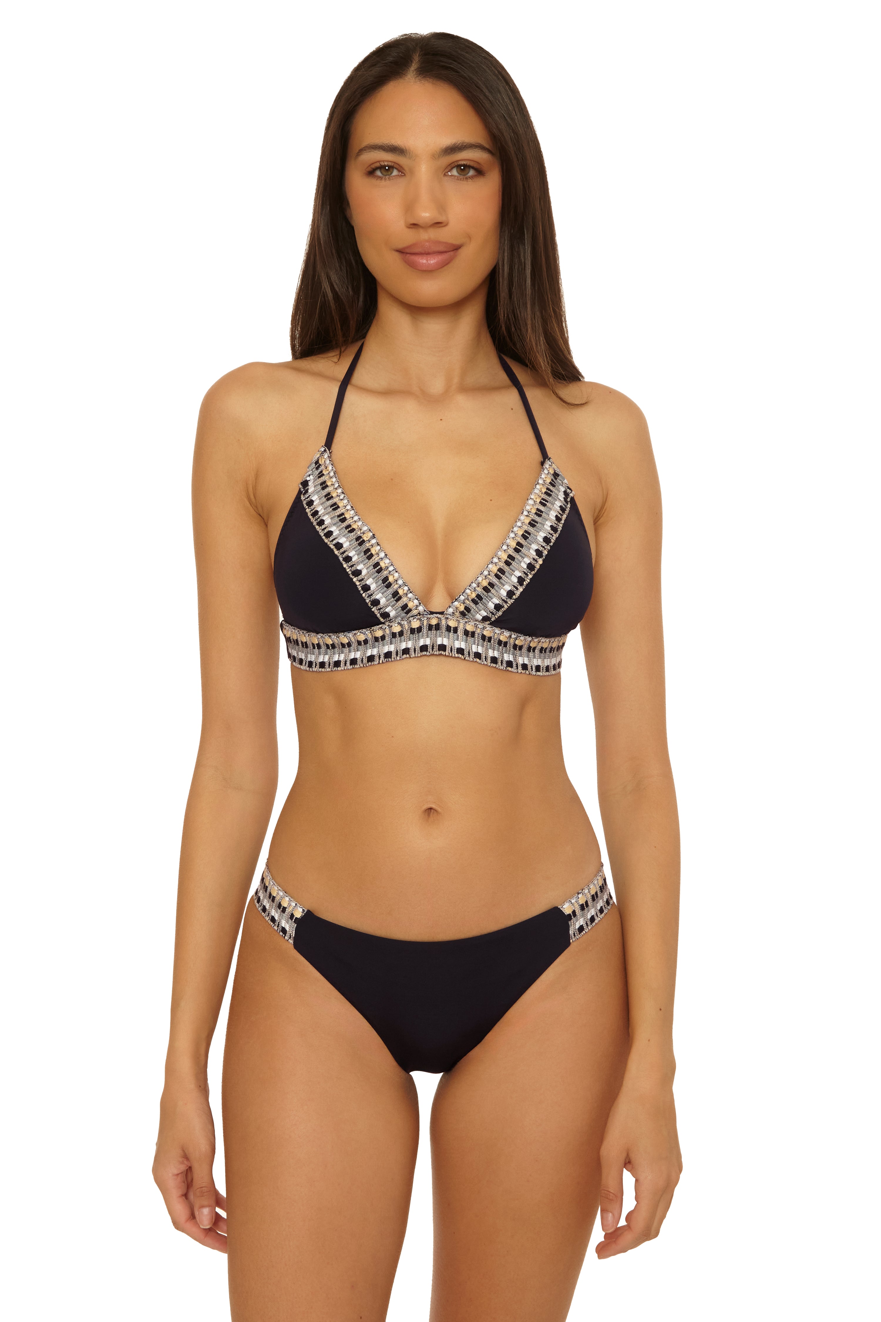 Fiesta Halter Bikini Top