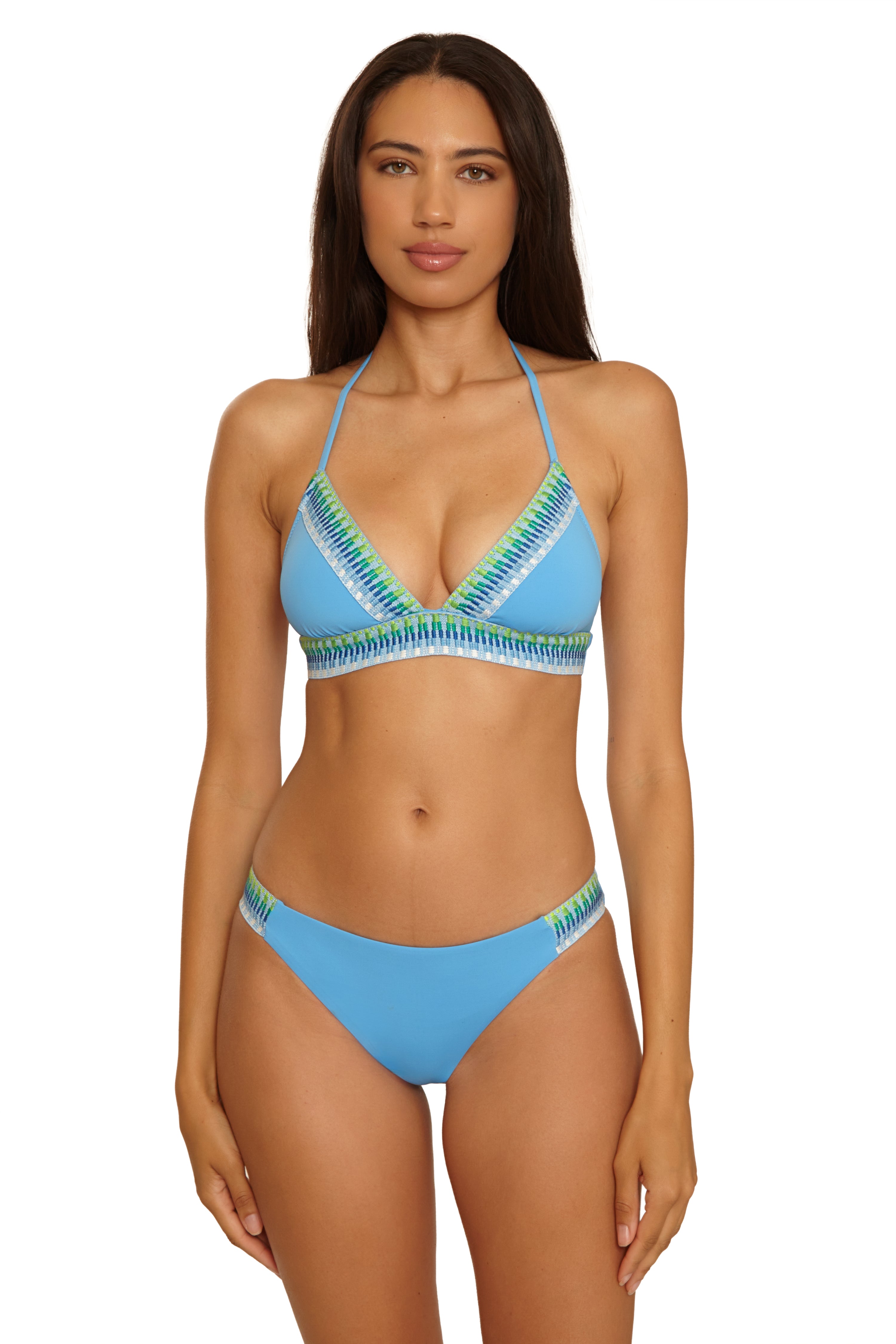 Fiesta Halter Bikini Top