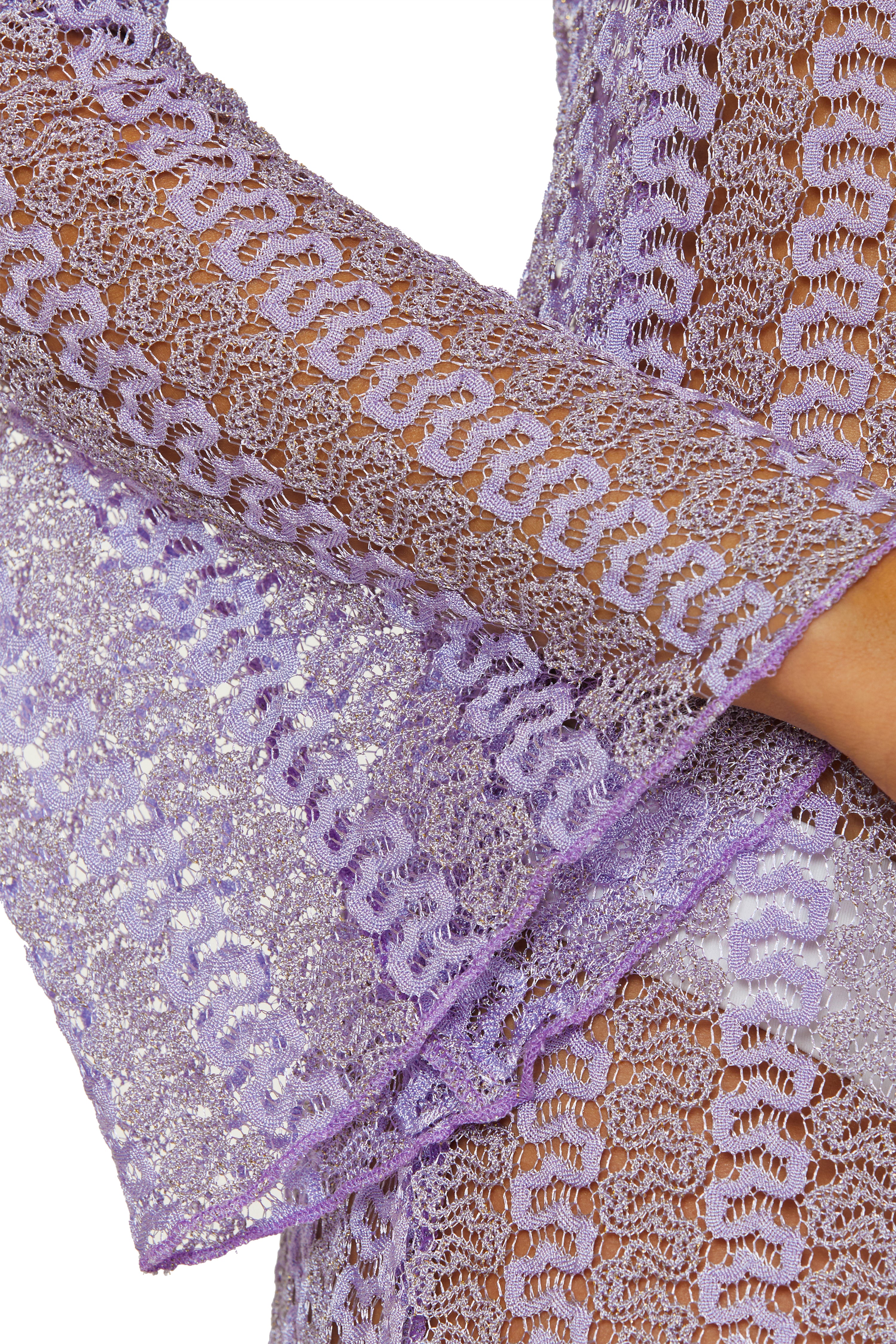 GOLDEN CROCHET TUNIC