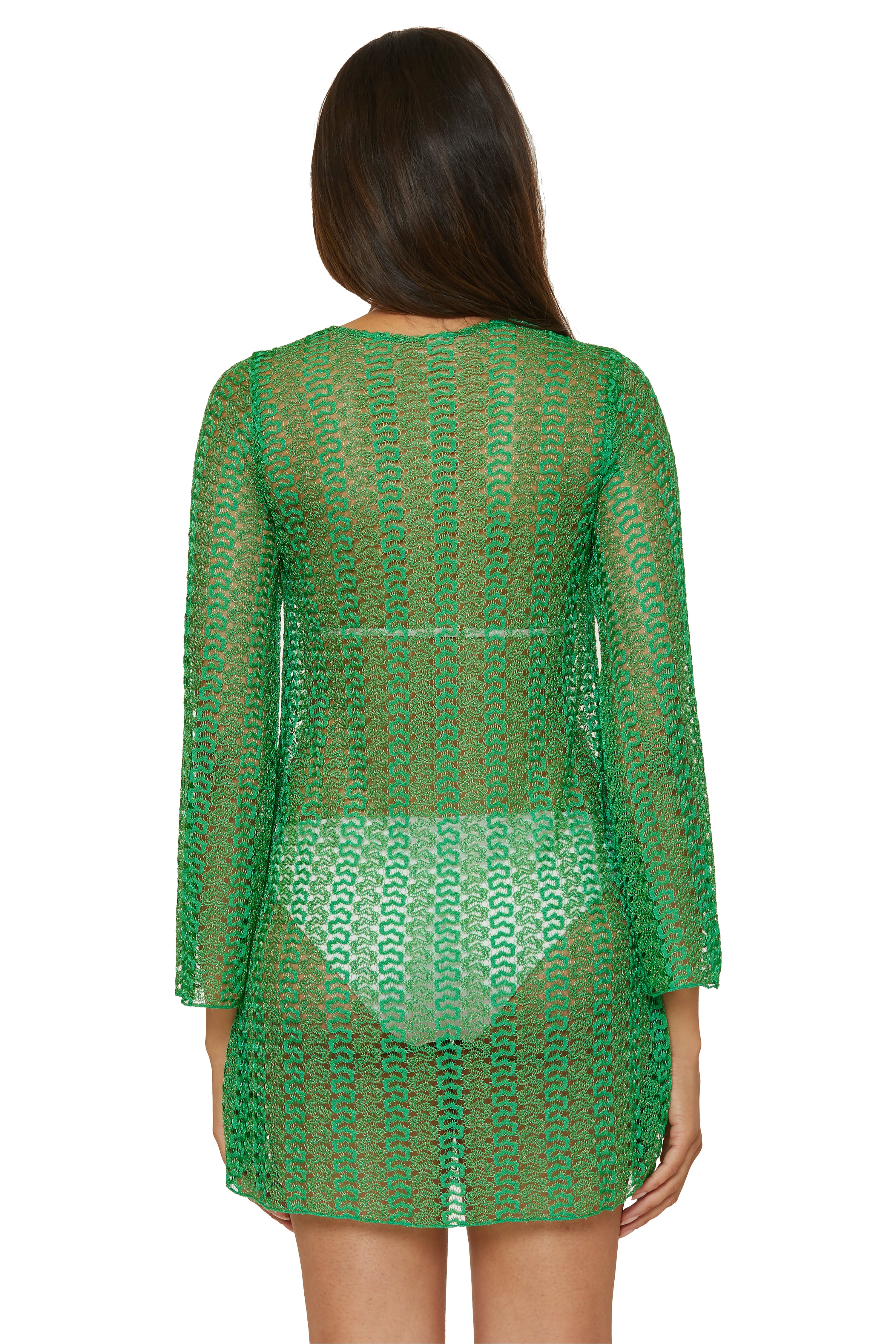 GOLDEN CROCHET TUNIC