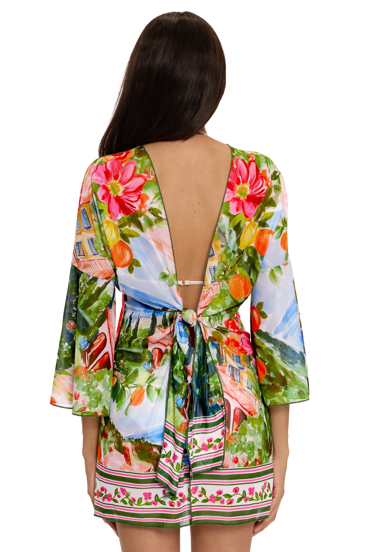 Lake Como Mesh Tunic Coverup