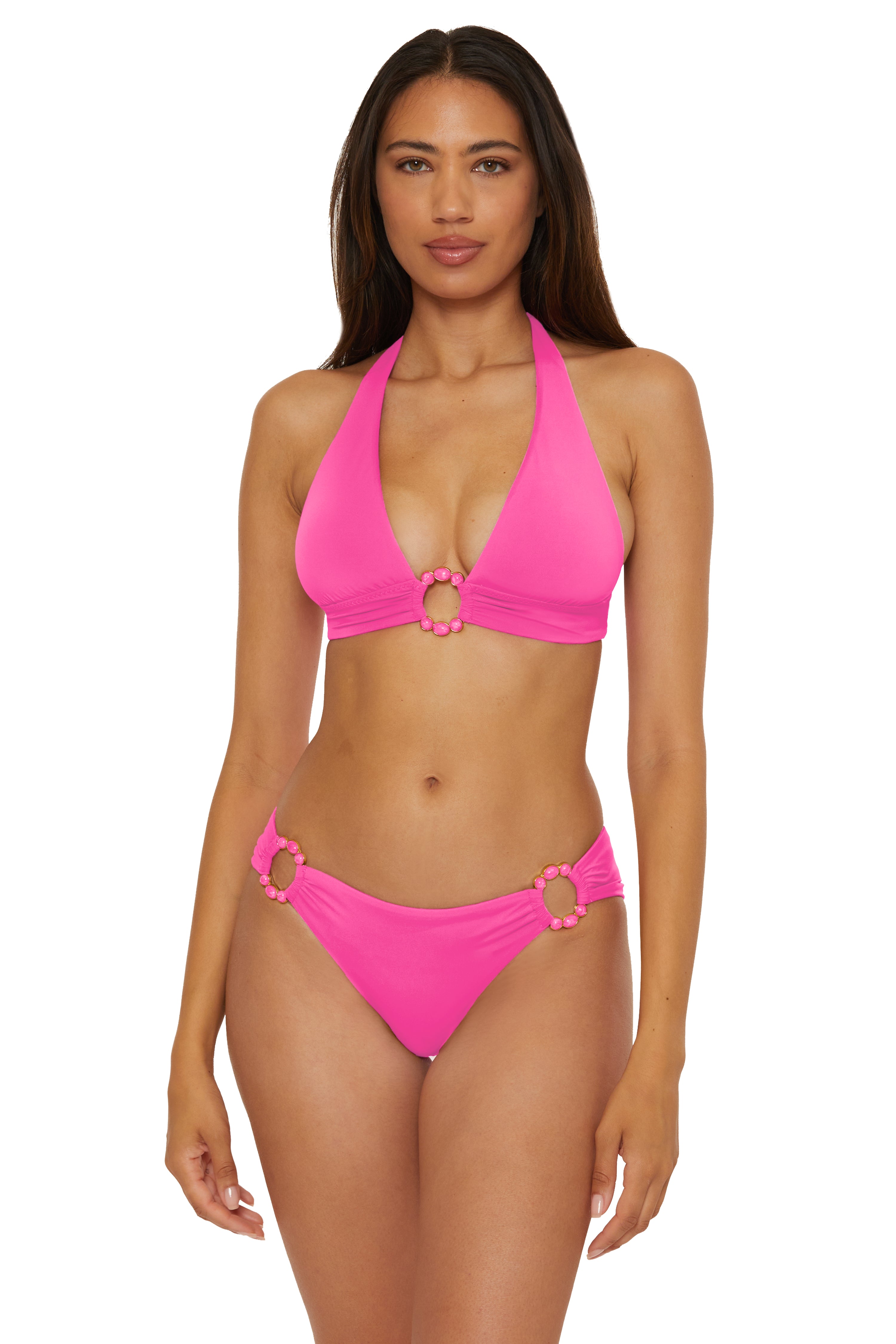 Marble Canyon Ring Halter Bikini Top