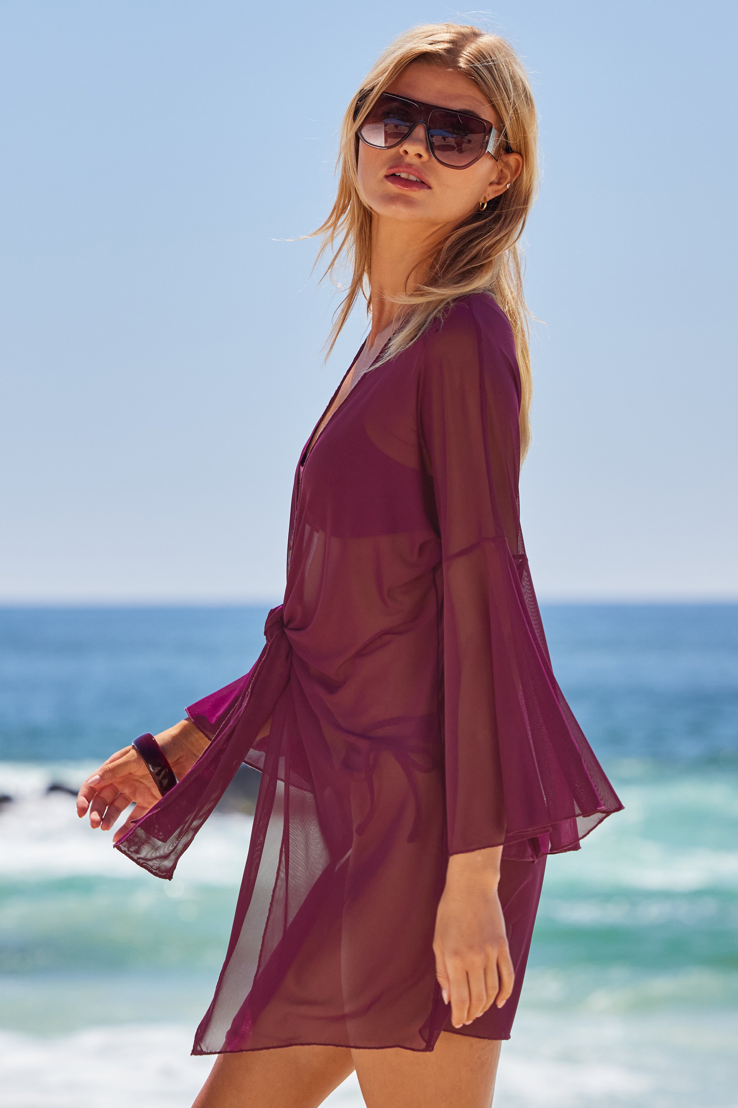 MUSE MESH COVER UP