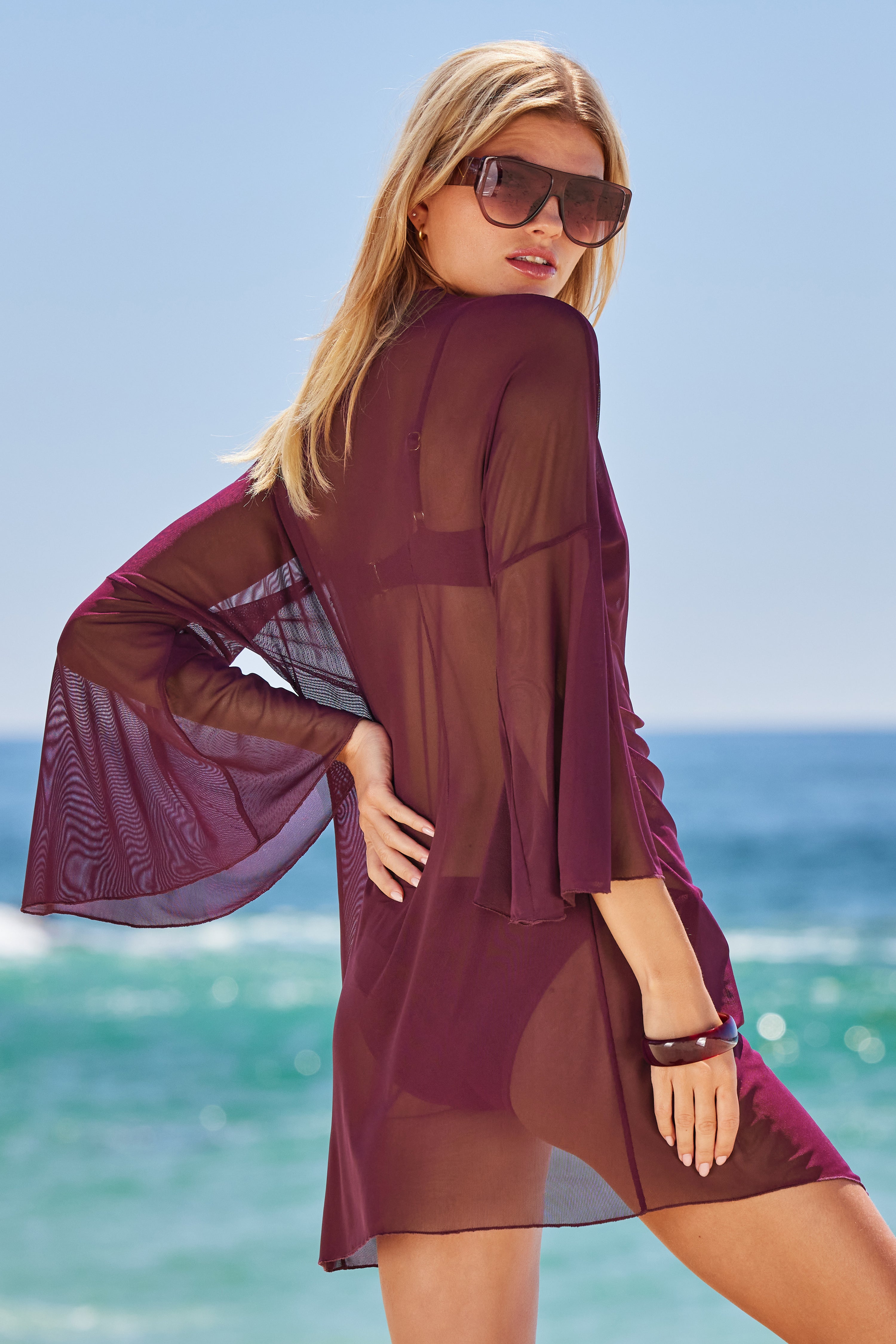 MUSE MESH COVER UP
