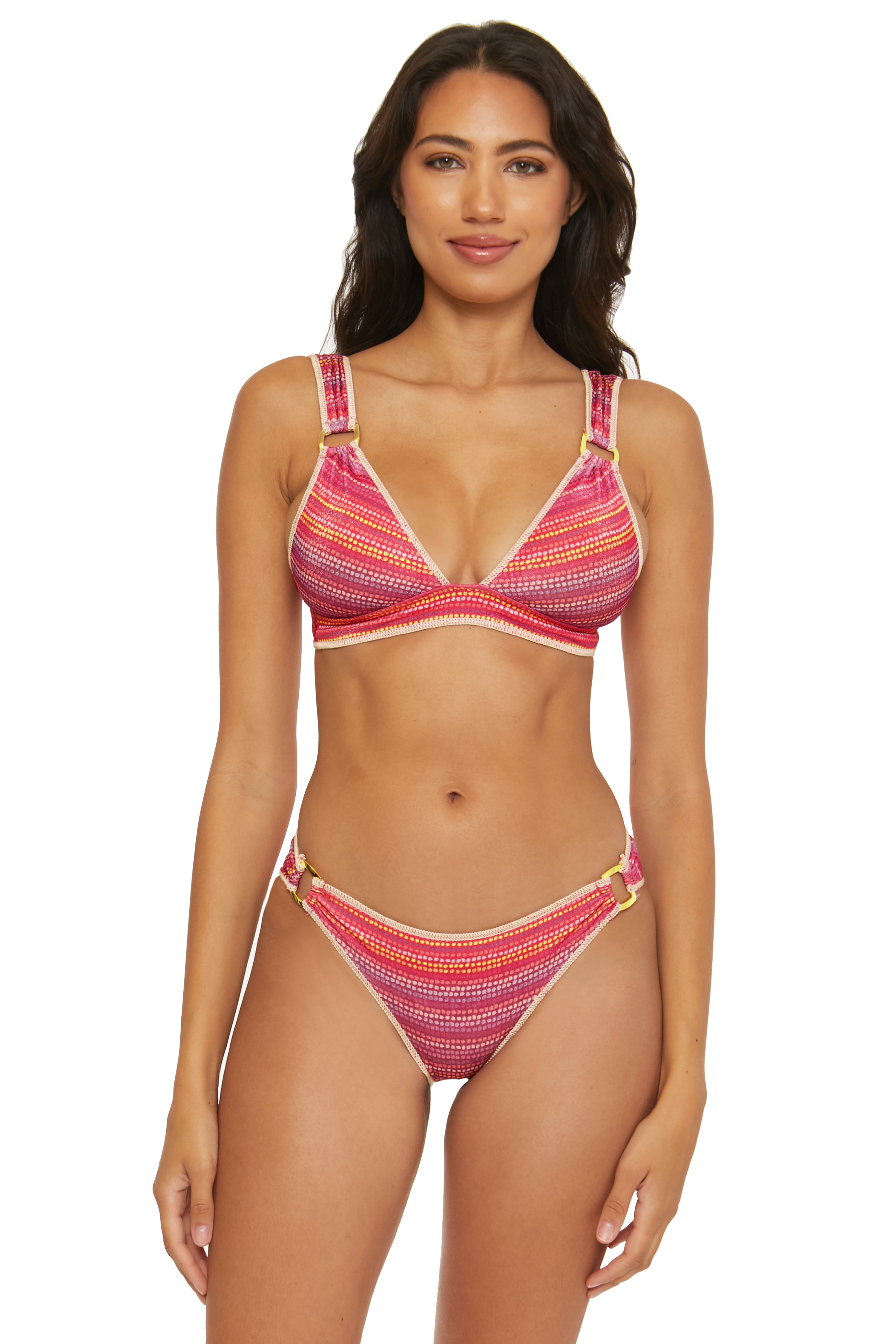 RAINBOW SUNSET HALTER