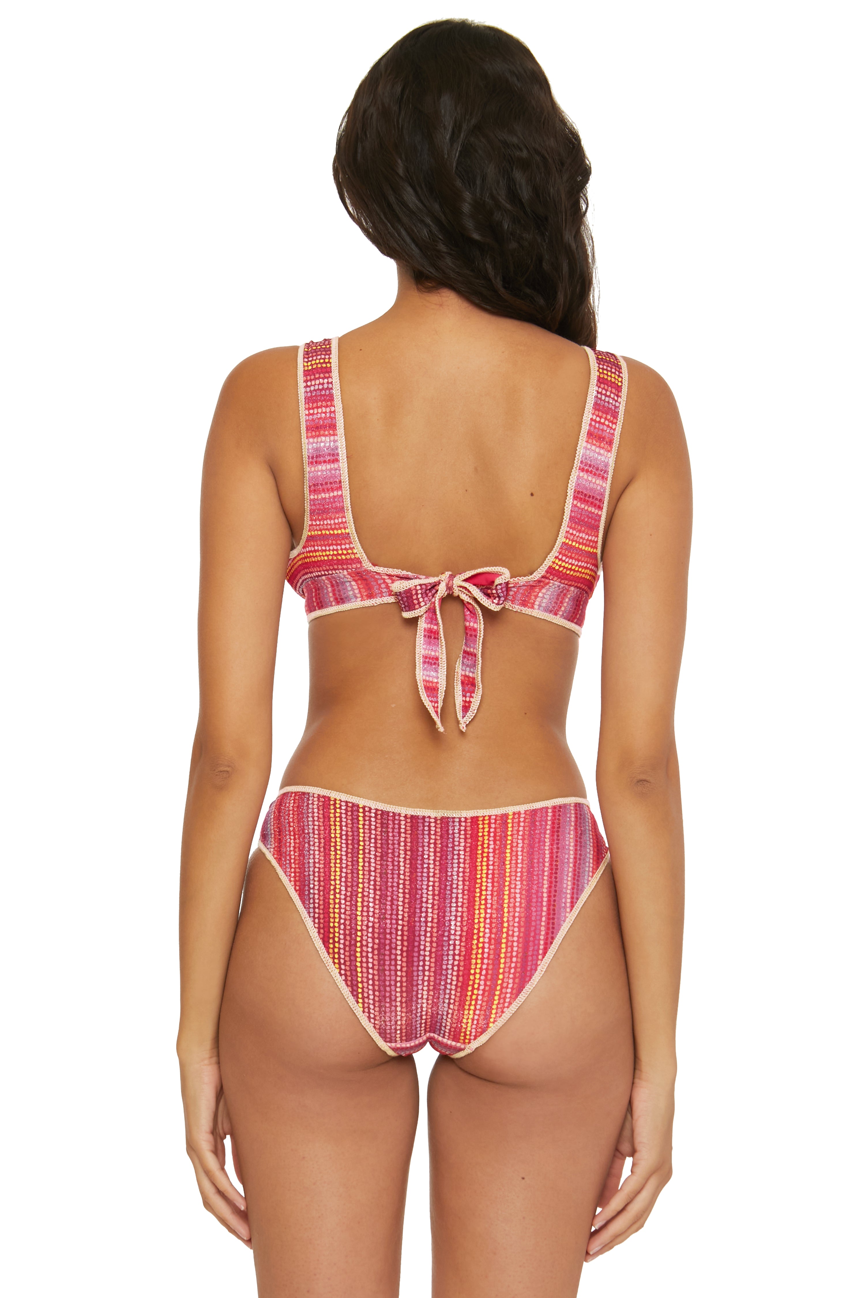 RAINBOW SUNSET HALTER