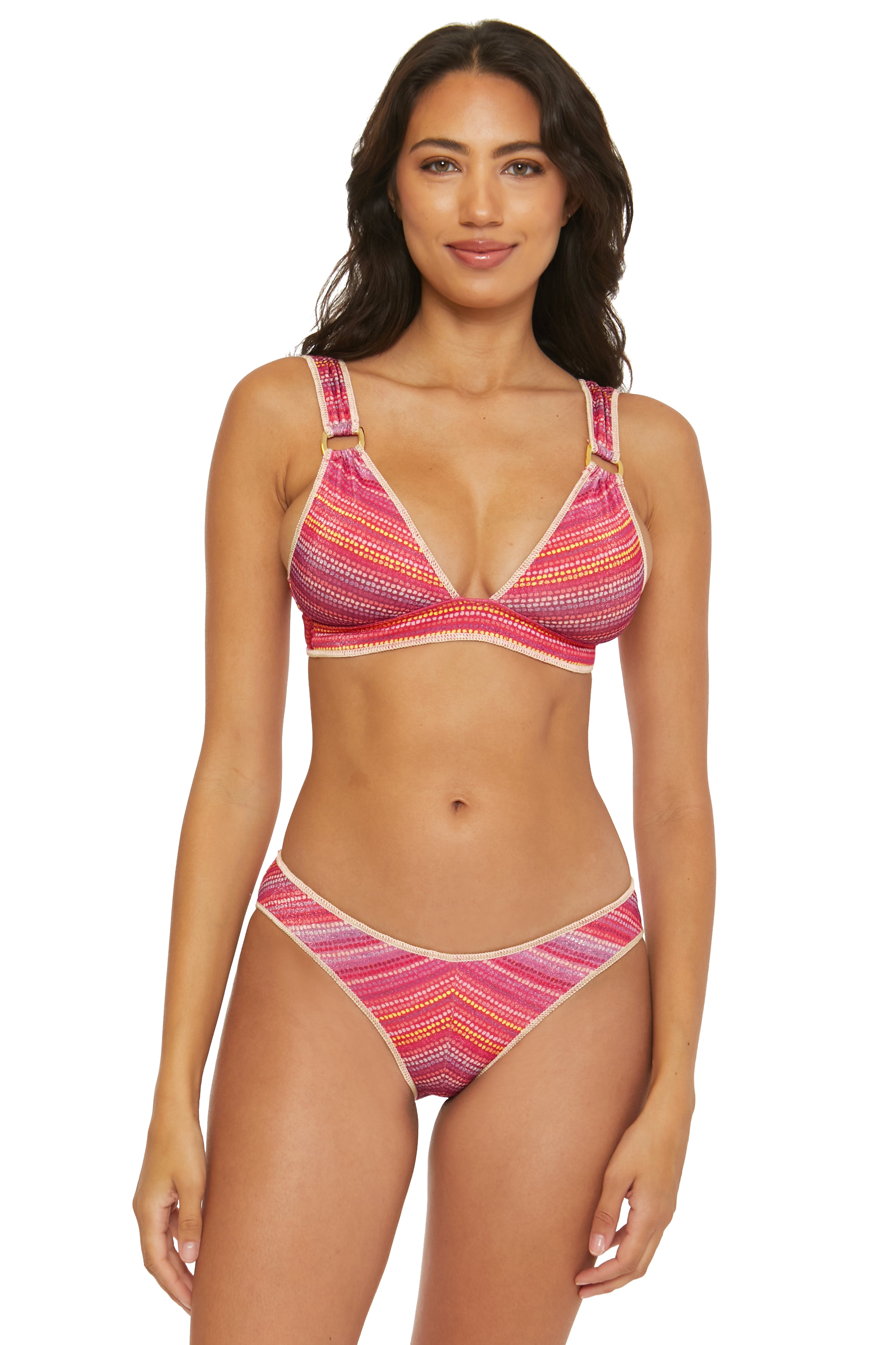 RAINBOW SUNSET HALTER