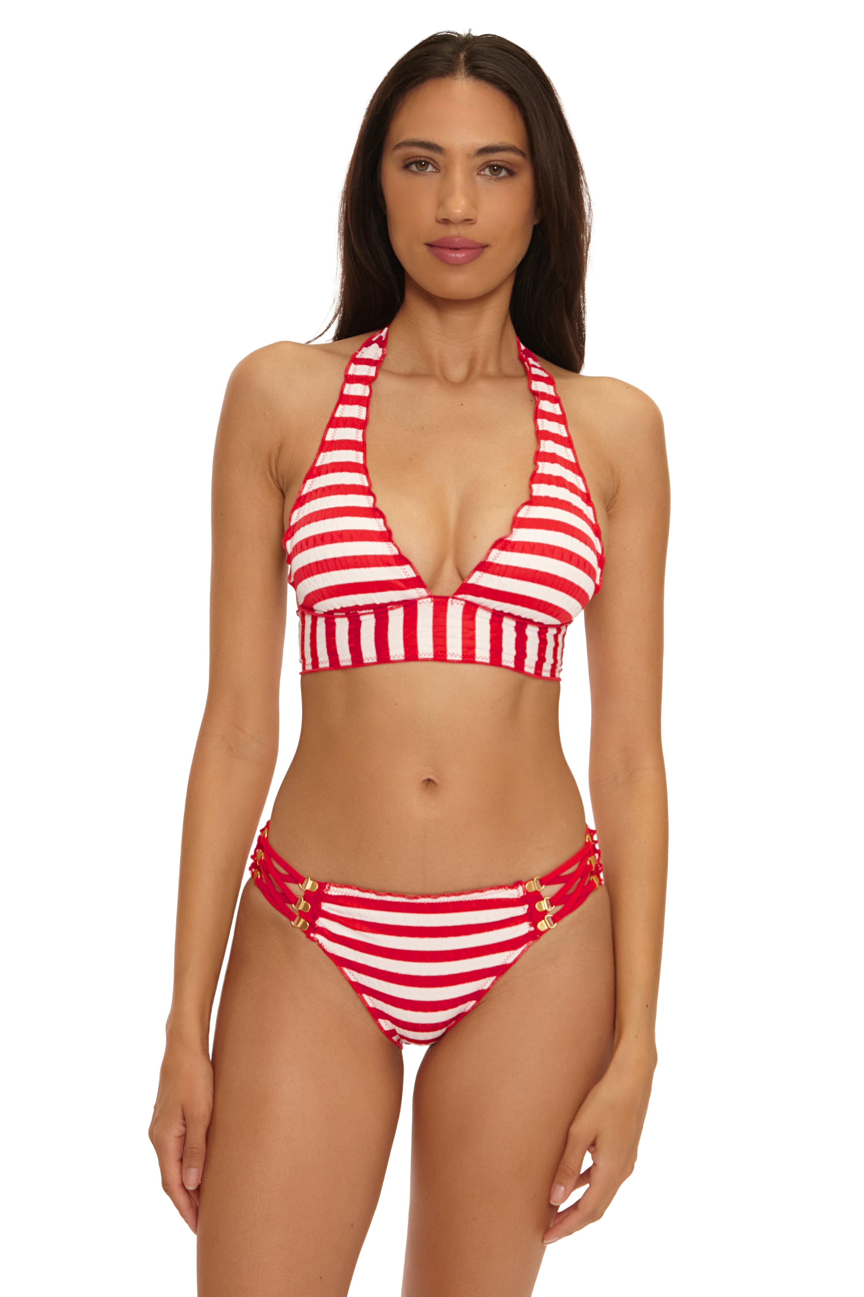 Sail Away Halter Bikini Top