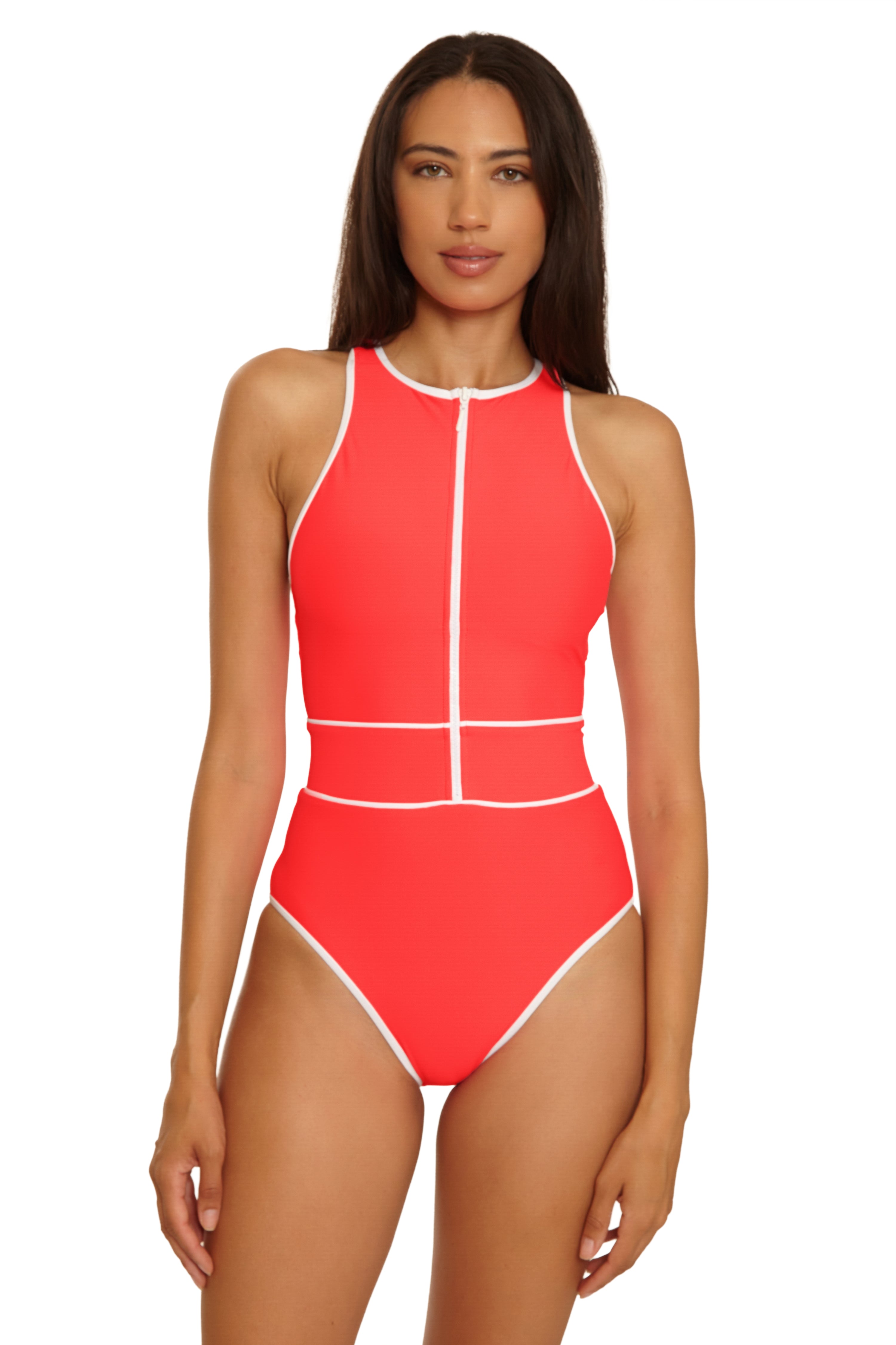 Sport Mode High Neck One Piece