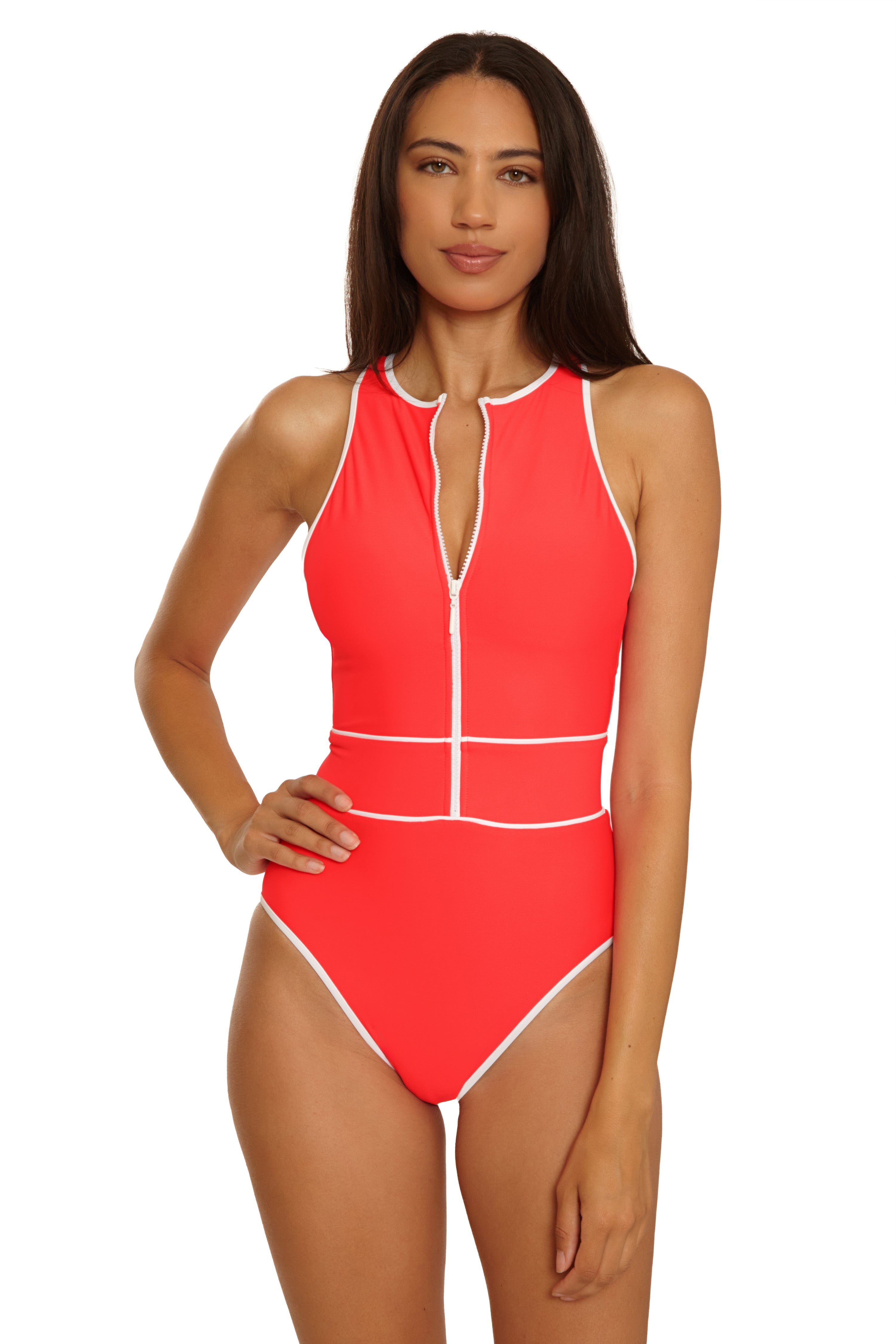 Sport Mode High Neck One Piece