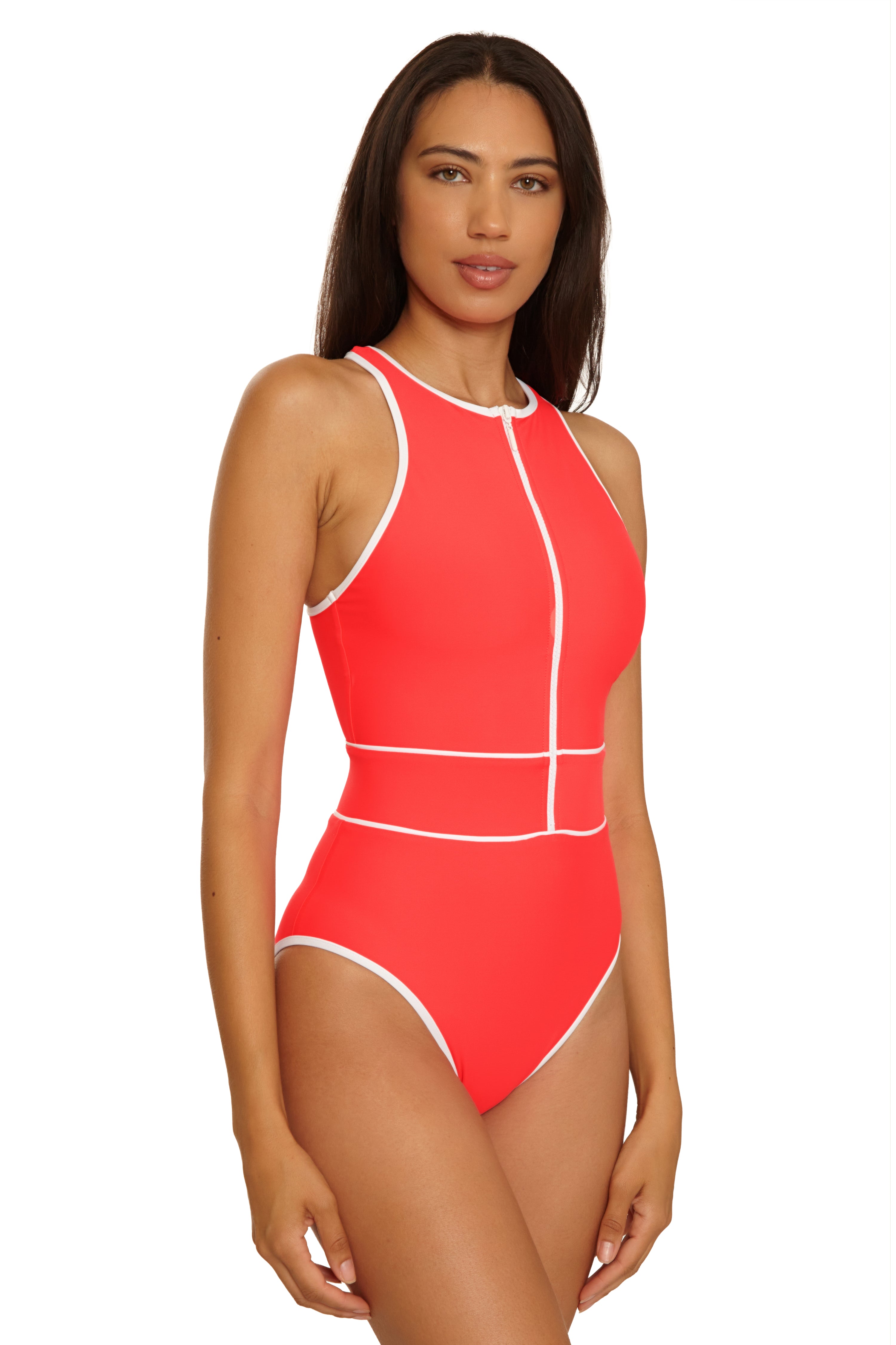 Sport Mode High Neck One Piece
