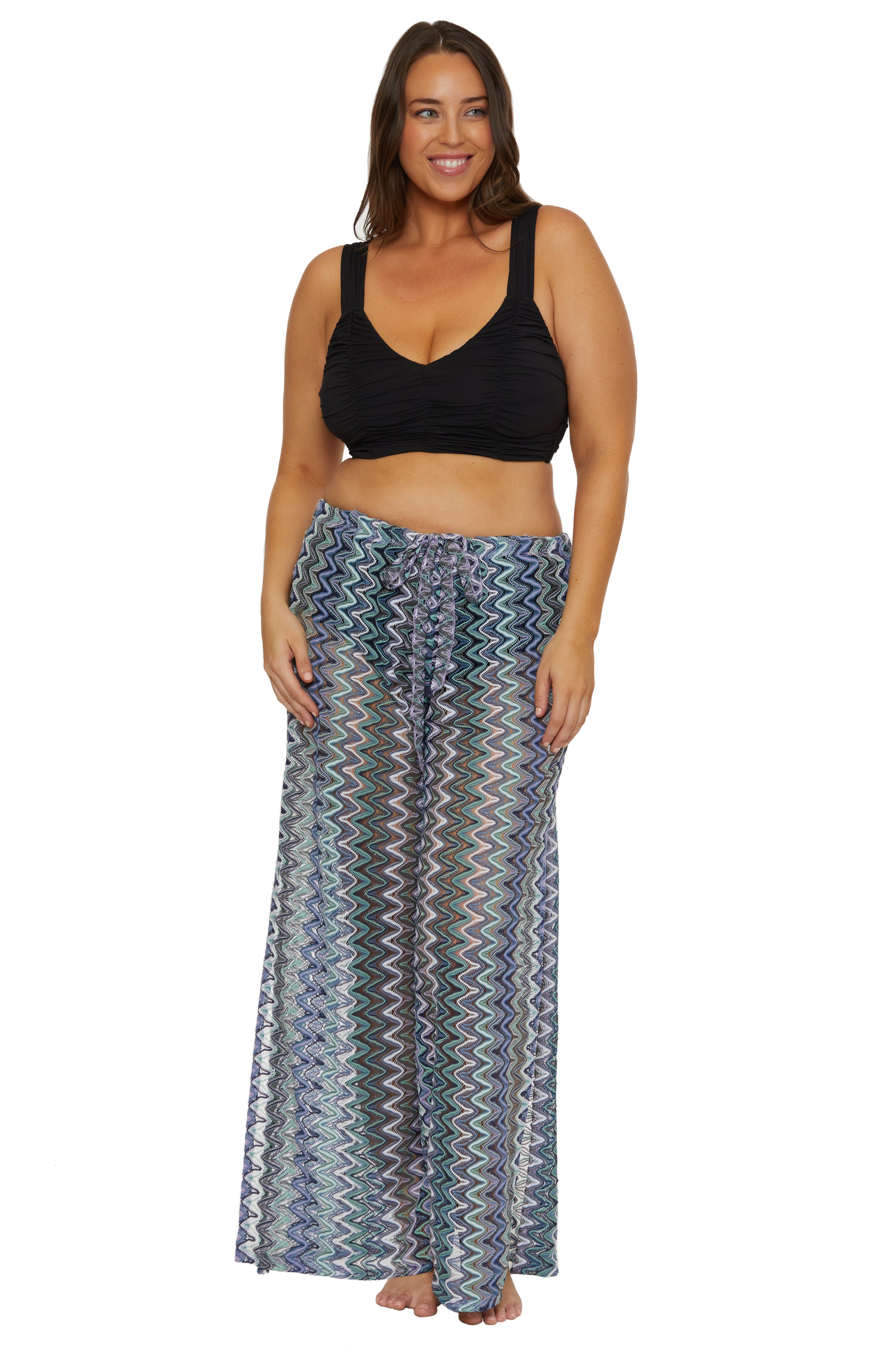 SUNDOWN ZIG ZAG PANT
