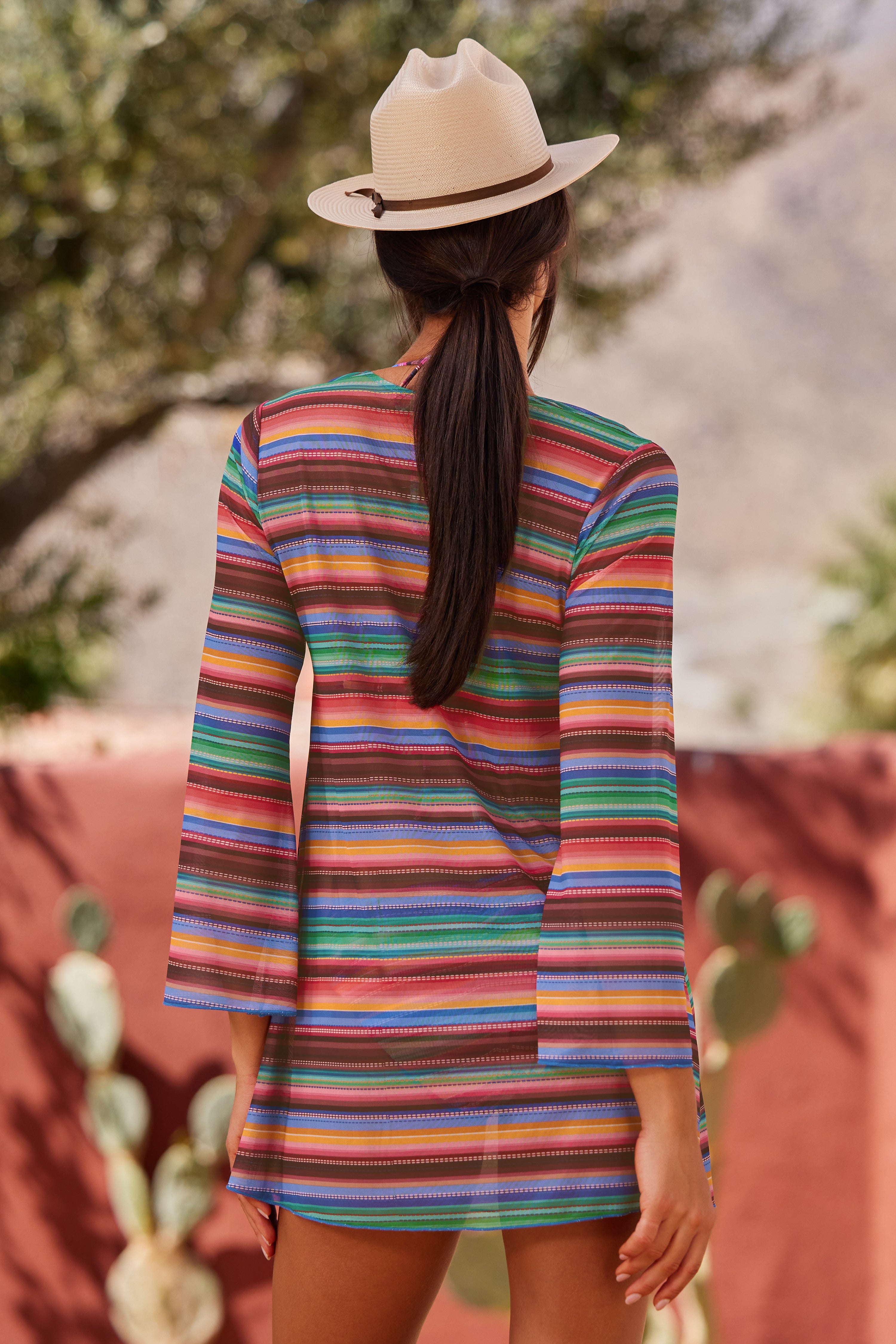 Vallarta Mesh Tunic Cover-up
