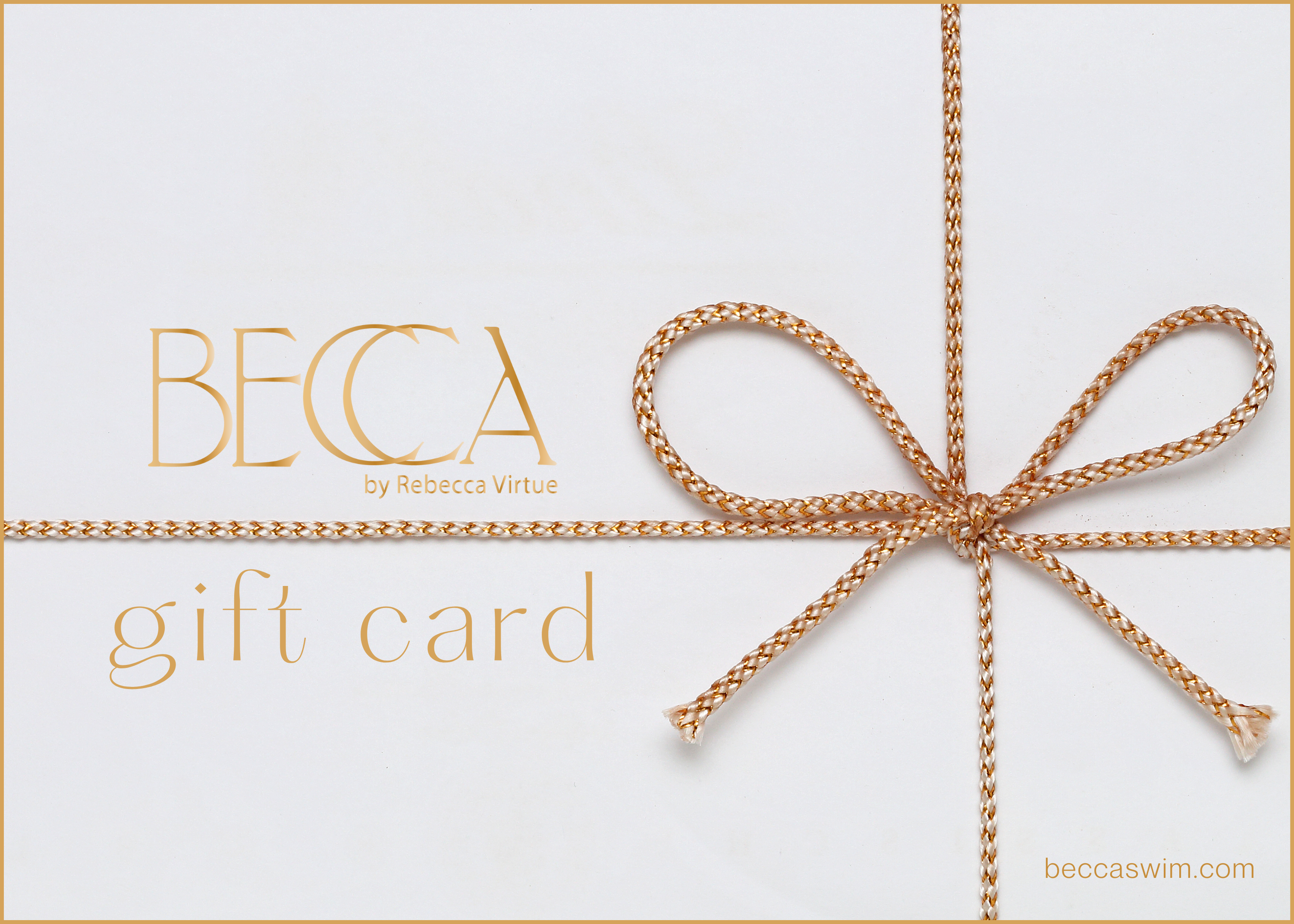 GIFT CARD - BECCA by Rebecca Virtue