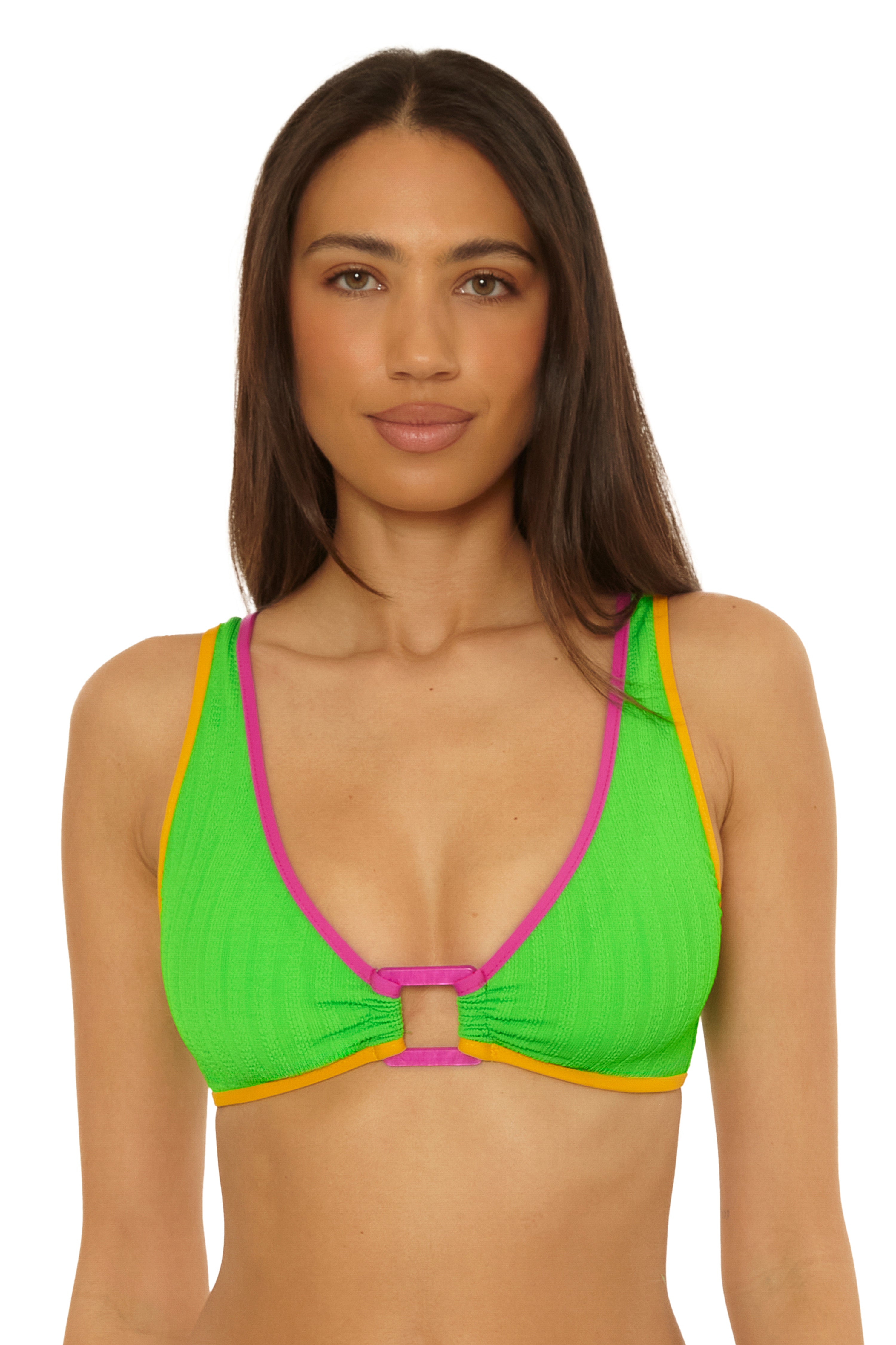 CRINKLE CRUSH BRALETTE