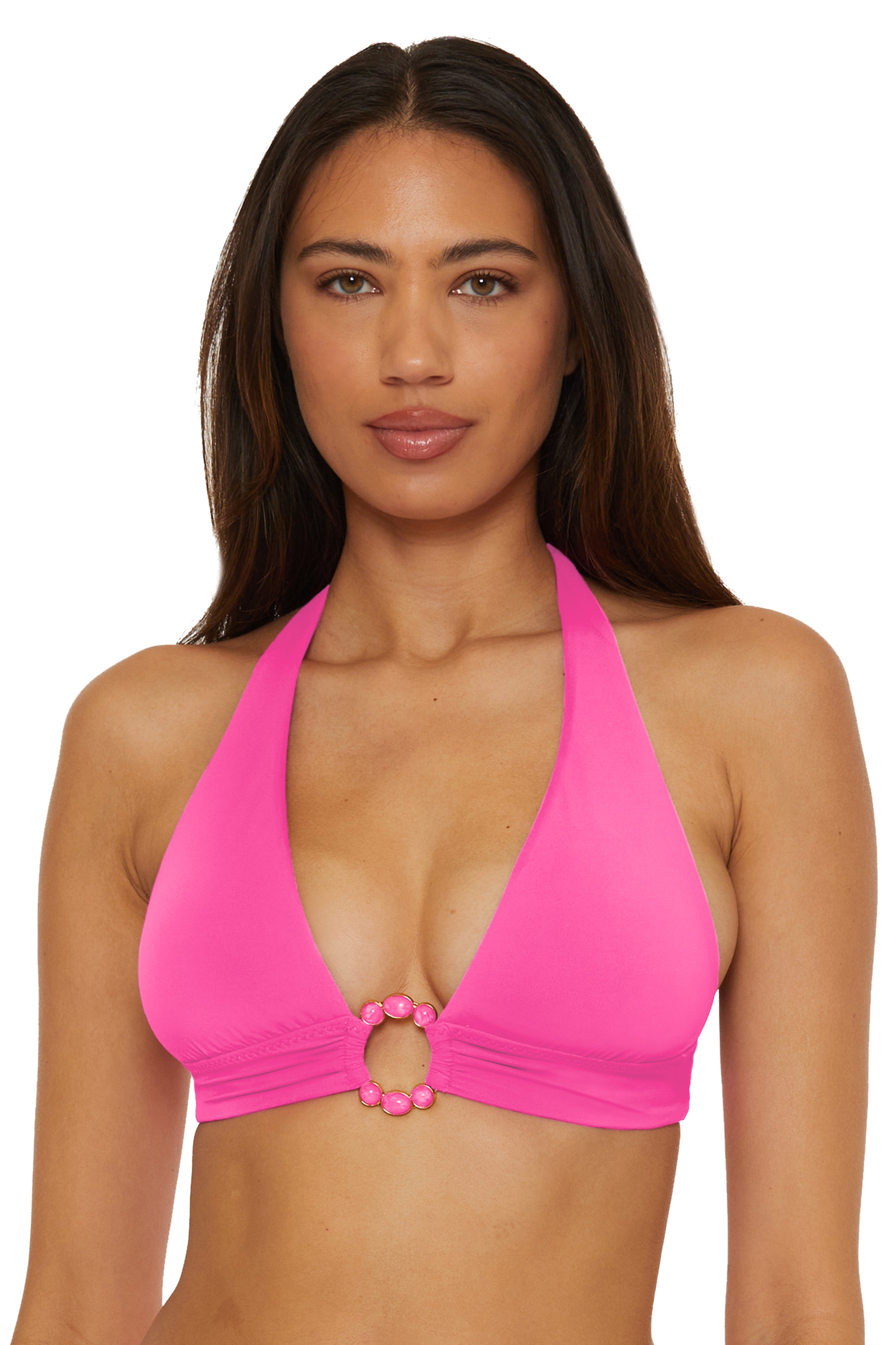 Marble Canyon Ring Halter Bikini Top