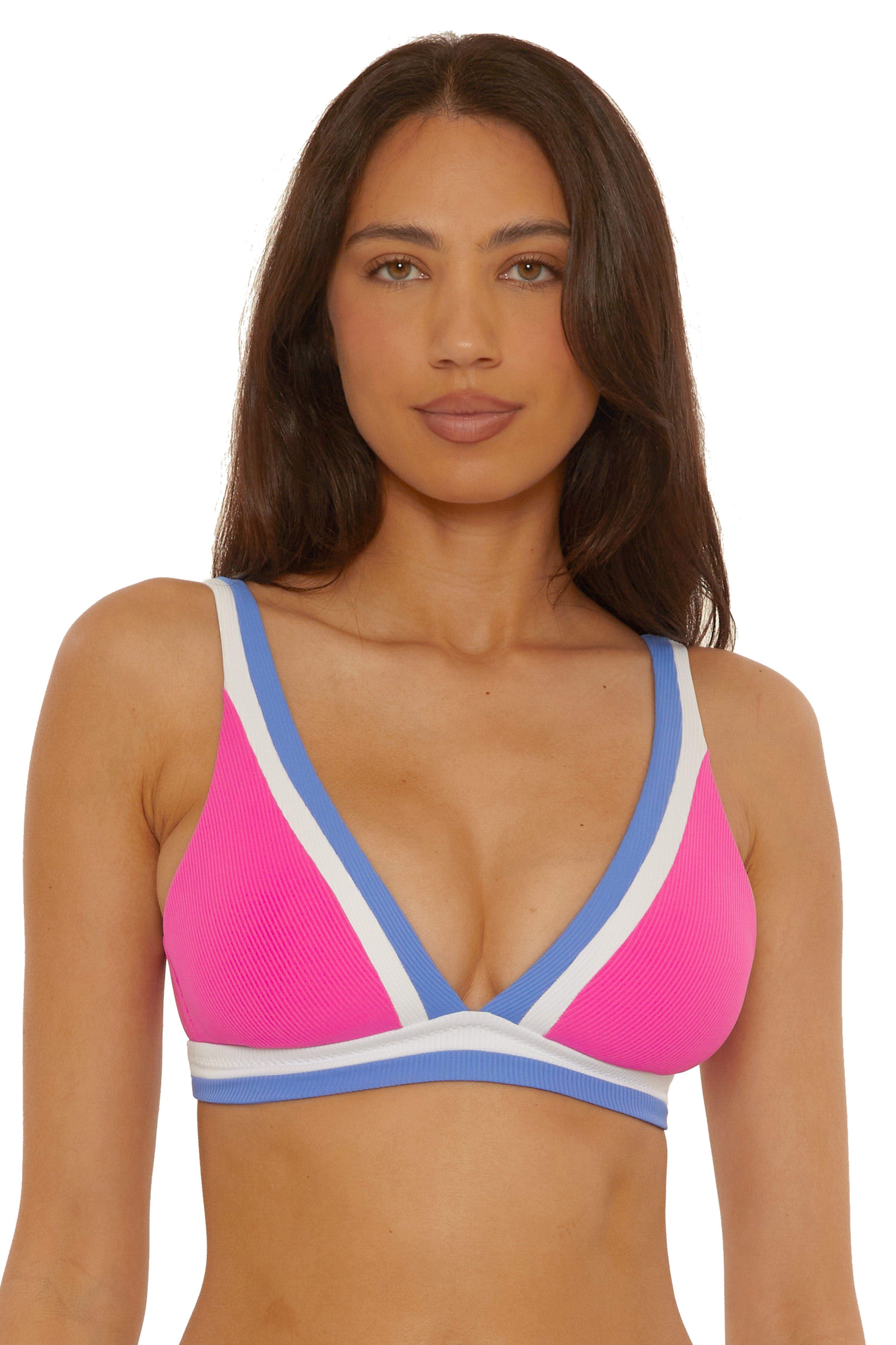 COAST LINE PLUNGE TOP