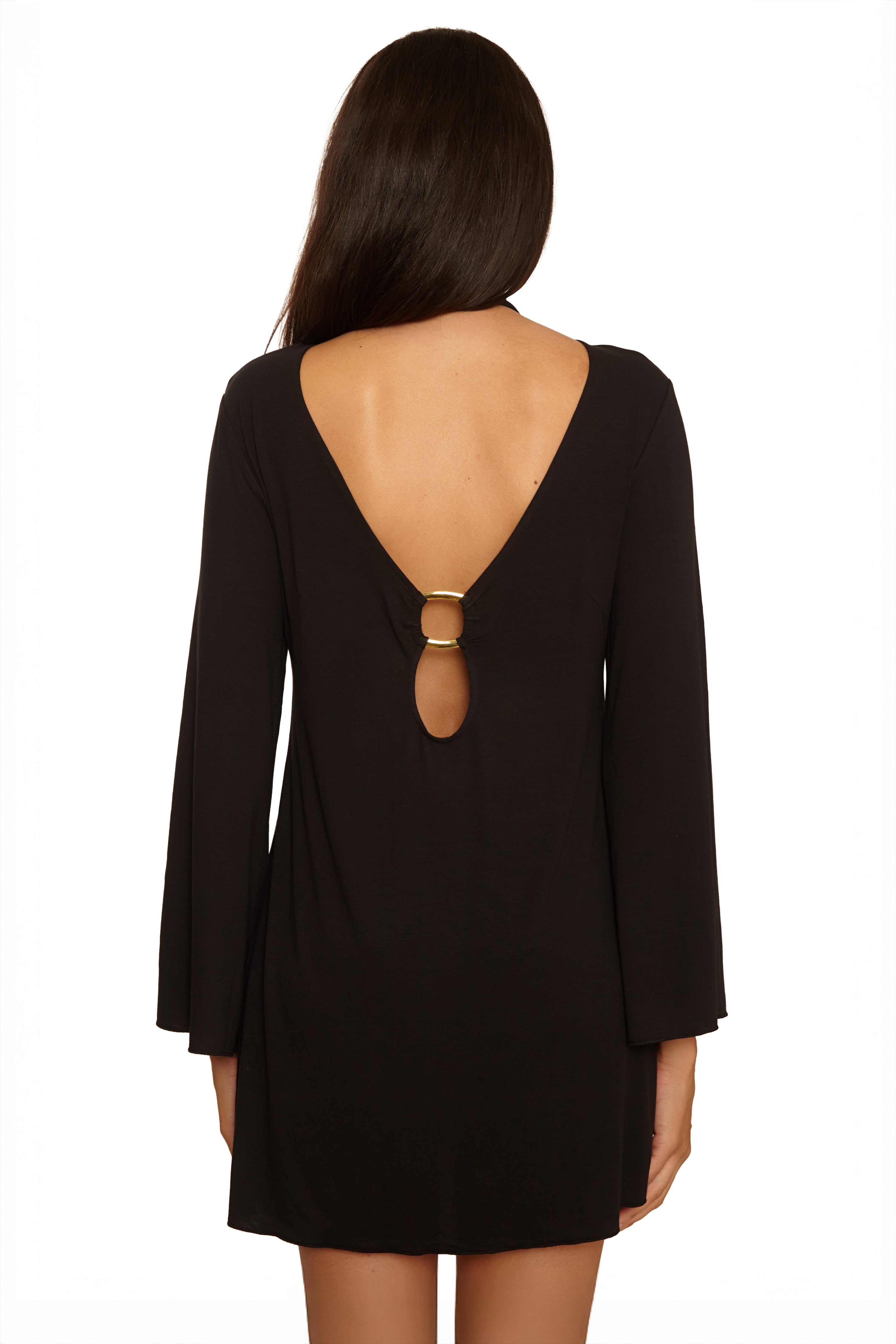 Beach to Bbq Cover-up Tunic - Black