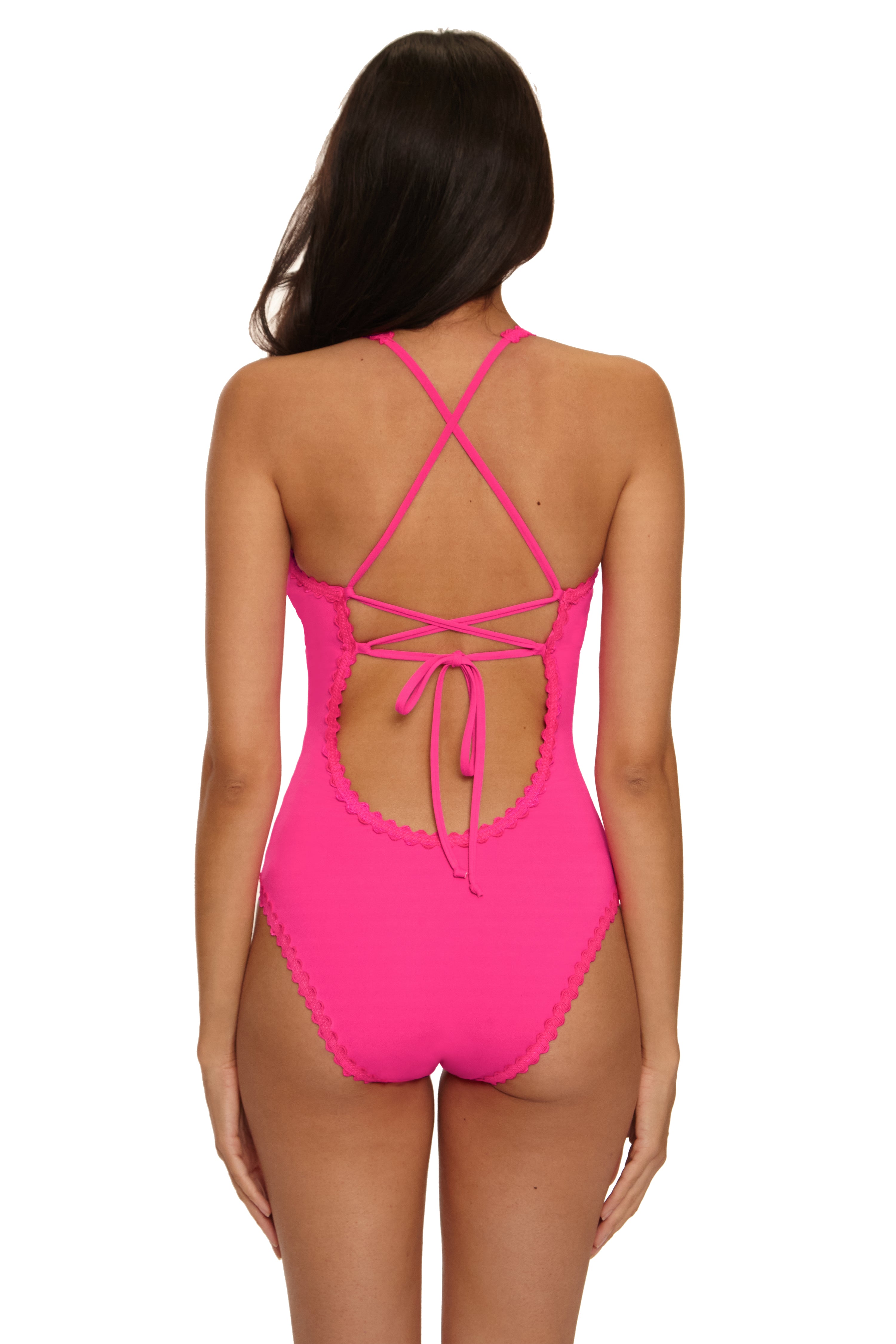 Bella Plunge One Piece Swimsuit