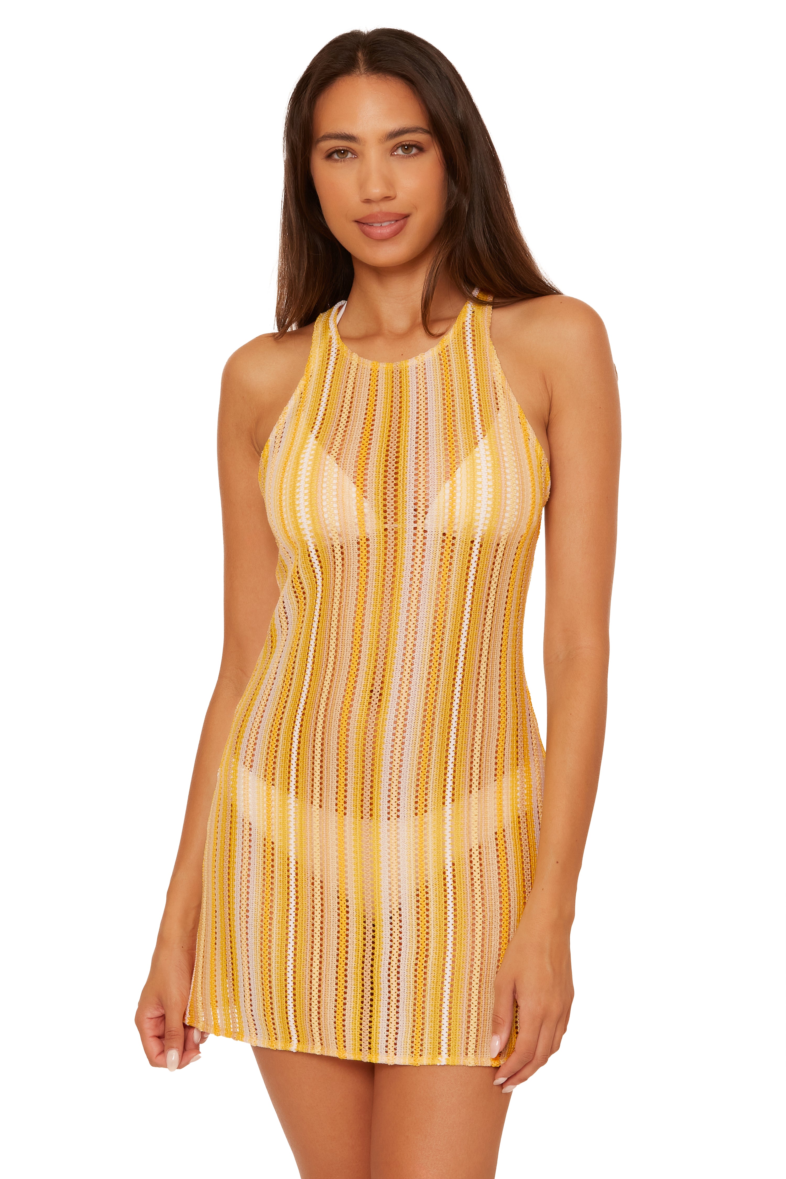 CABO HI-NECK DRESS
