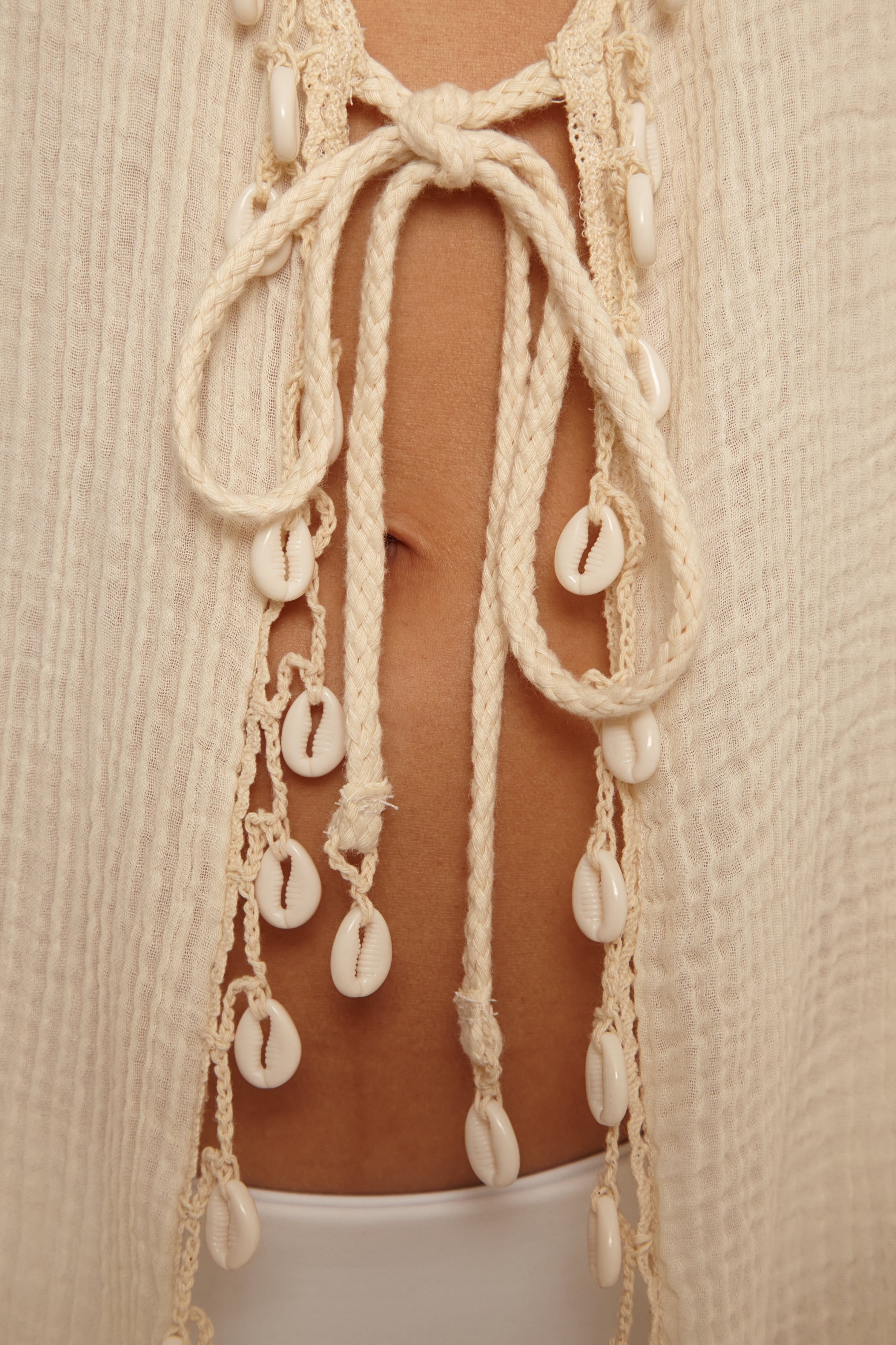 Caught In The Net Tunic Cover-up
