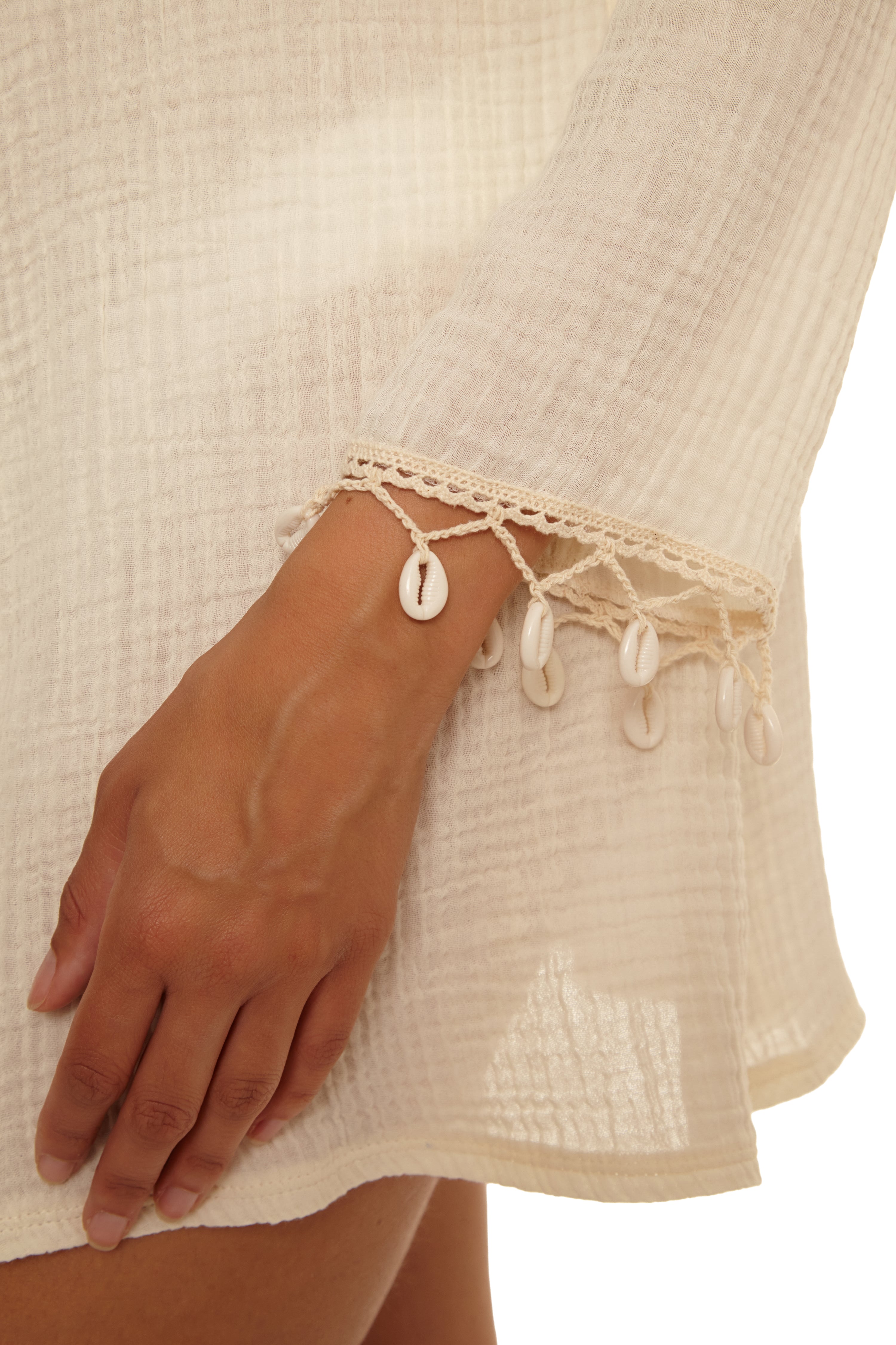 Caught In The Net Tunic Cover-up