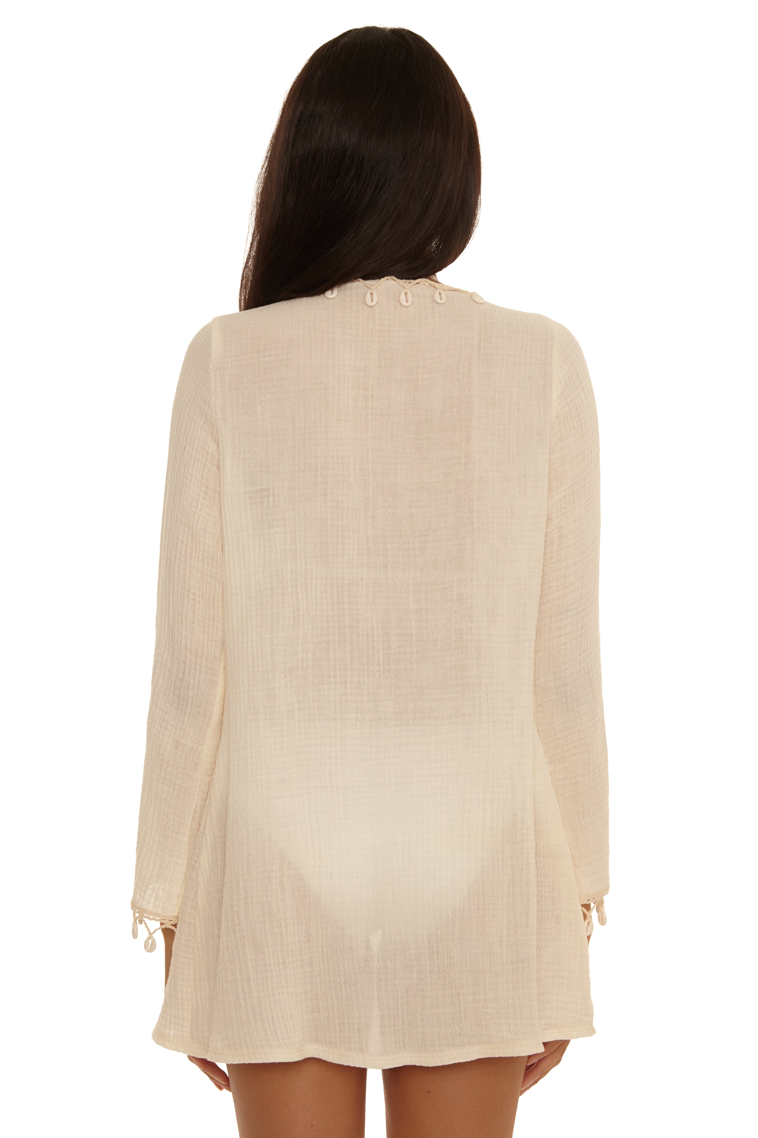 Caught In The Net Tunic Cover-up