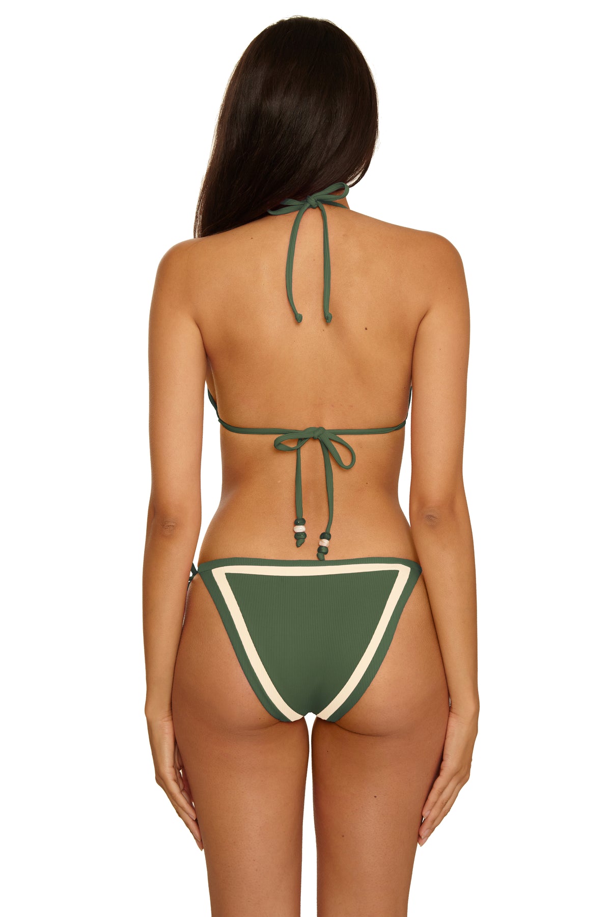 Coastline Triangle Bikini Top - Kelp