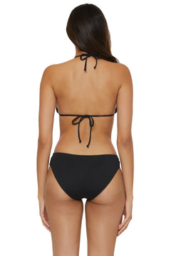 Simply Seamless Tie Side Bikini Bottom - Black | Volcom US