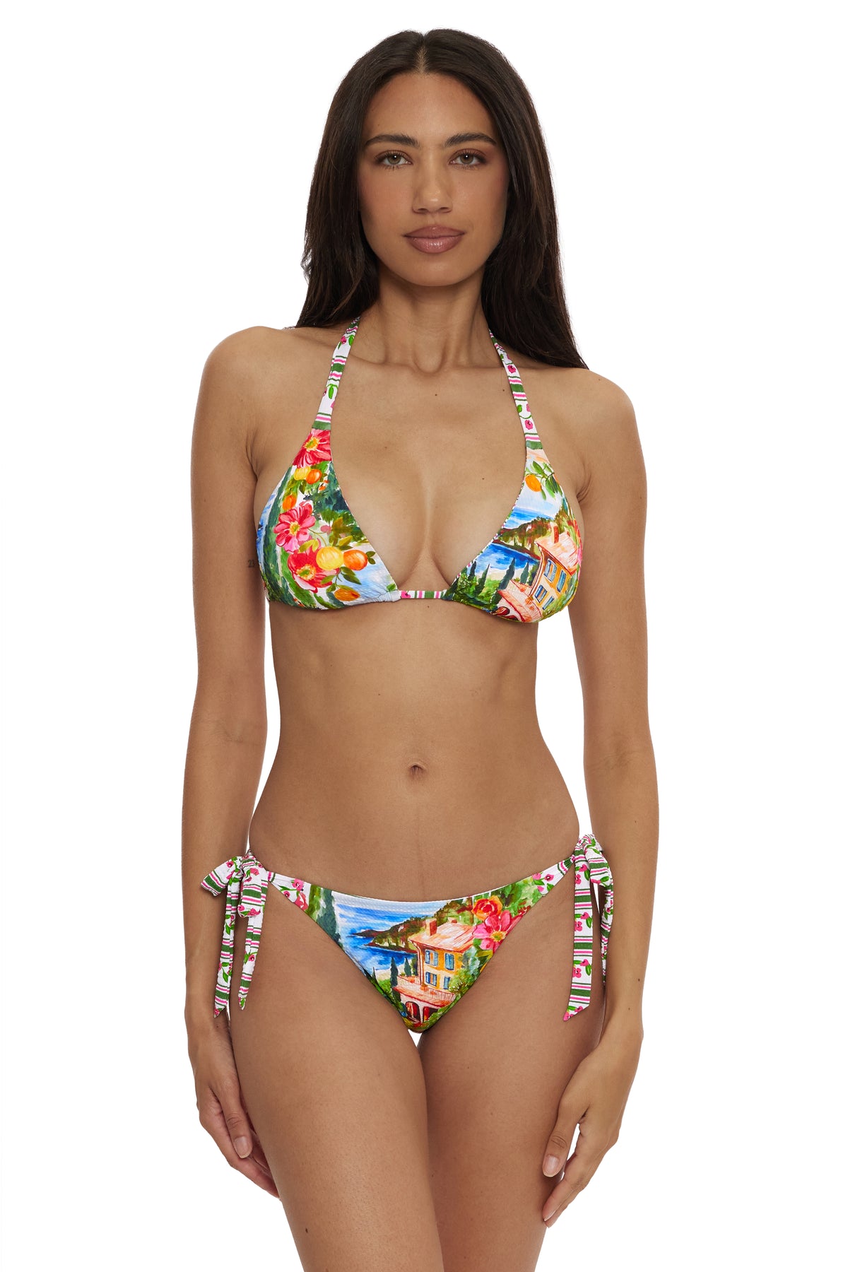 Lake Como Triangle Bikini Top