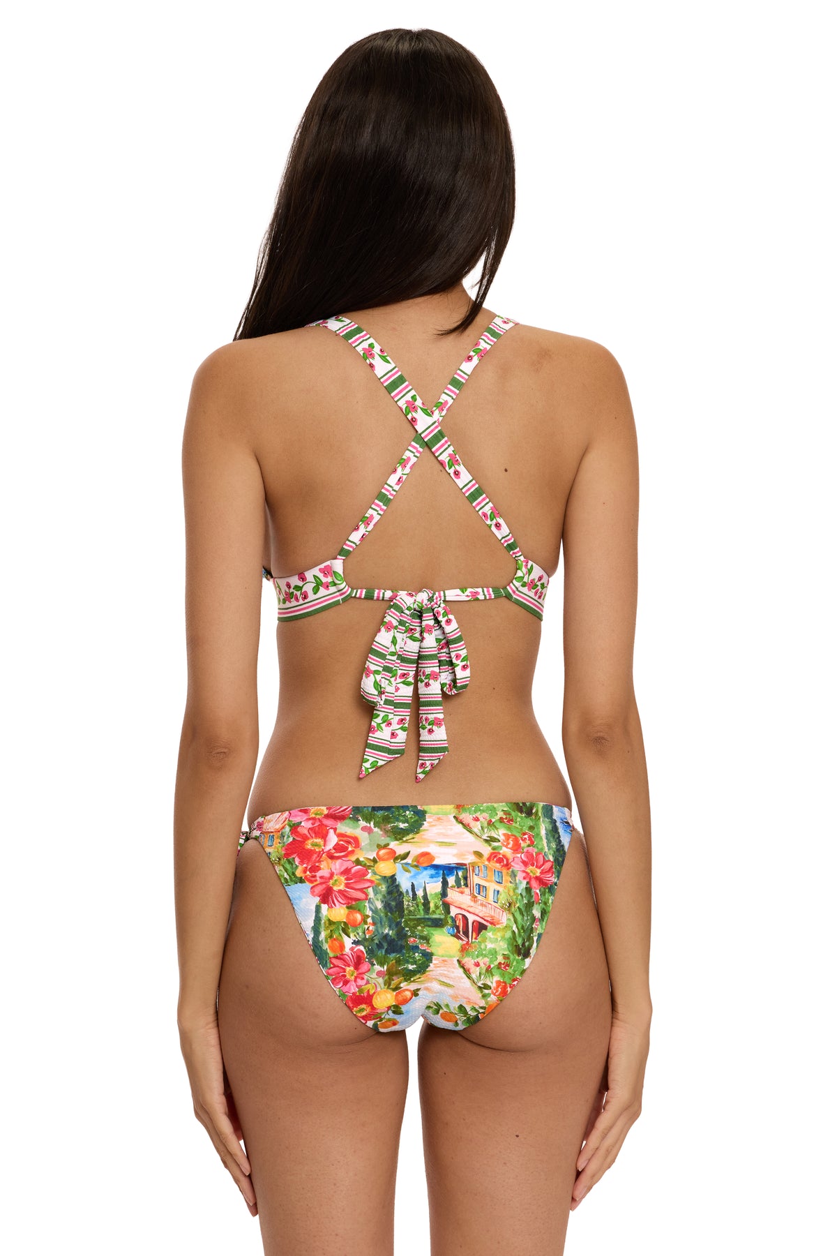 Lake Como Halter Bikini Top