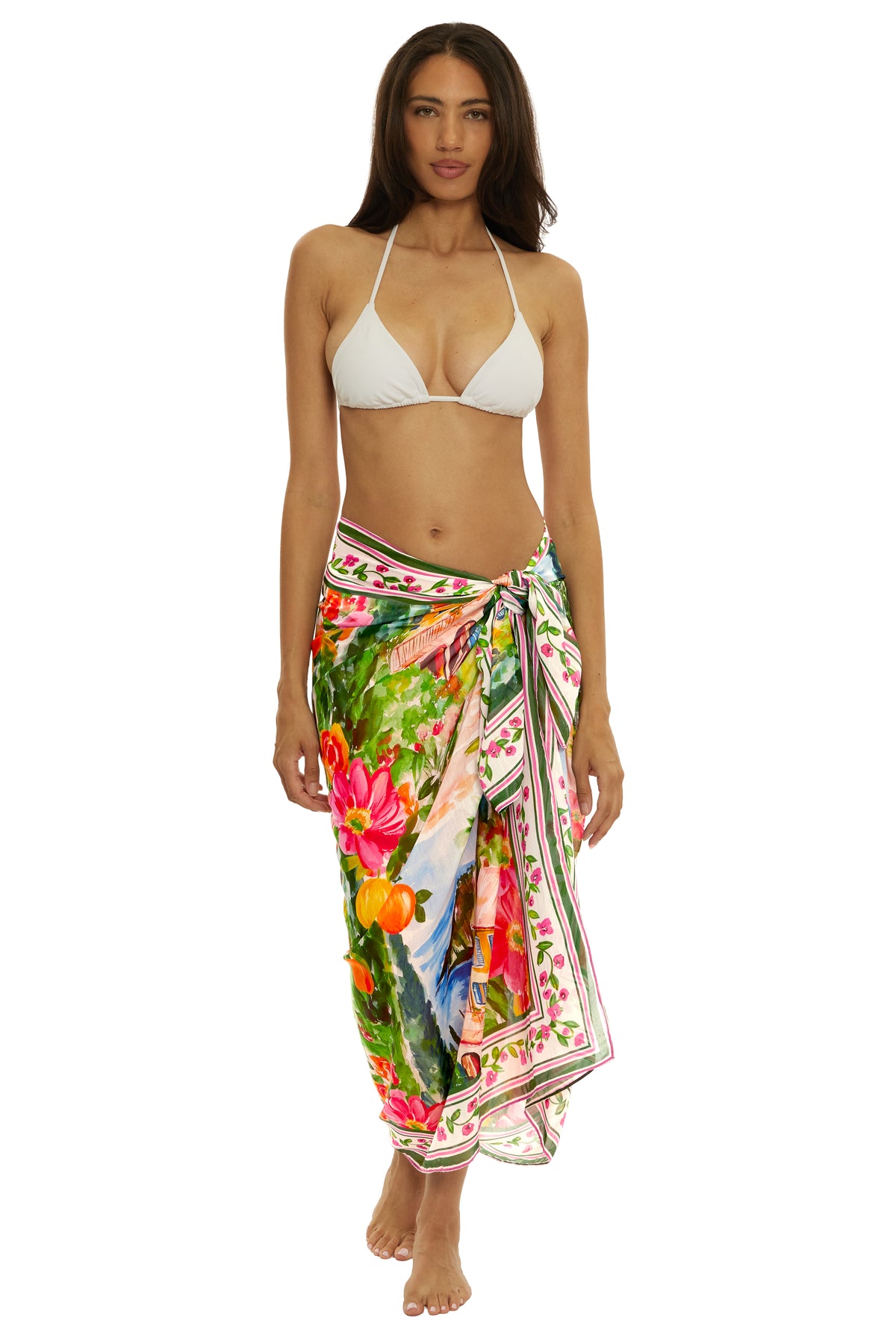 Lake Como Sarong  Coverup