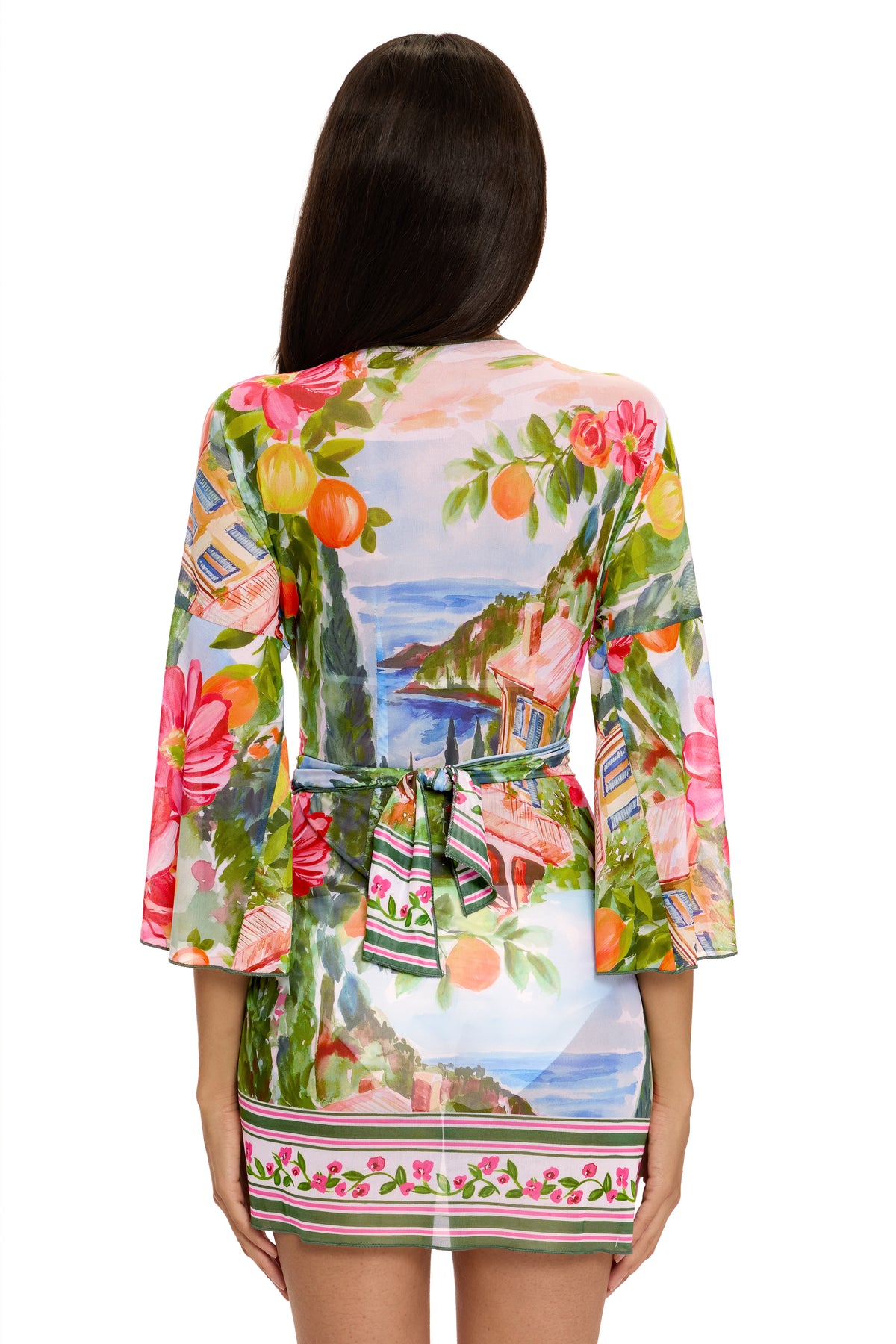 Lake Como Mesh Tunic Coverup