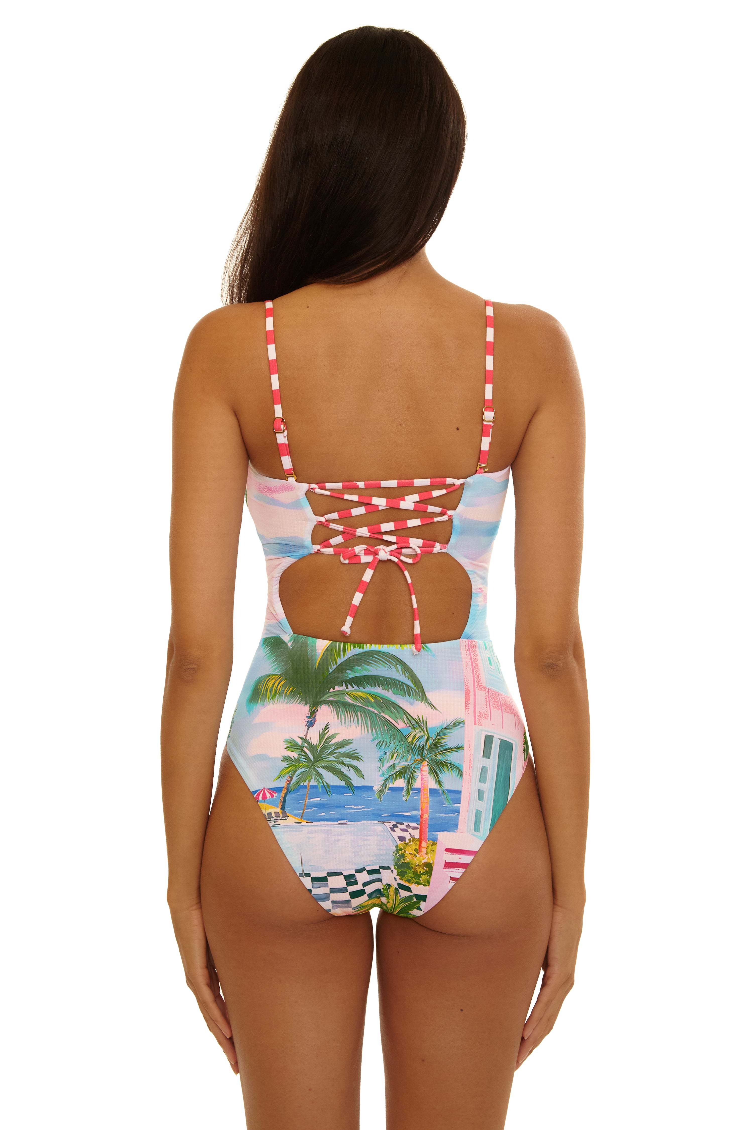 Miami Beach One Piece Swimsuit
